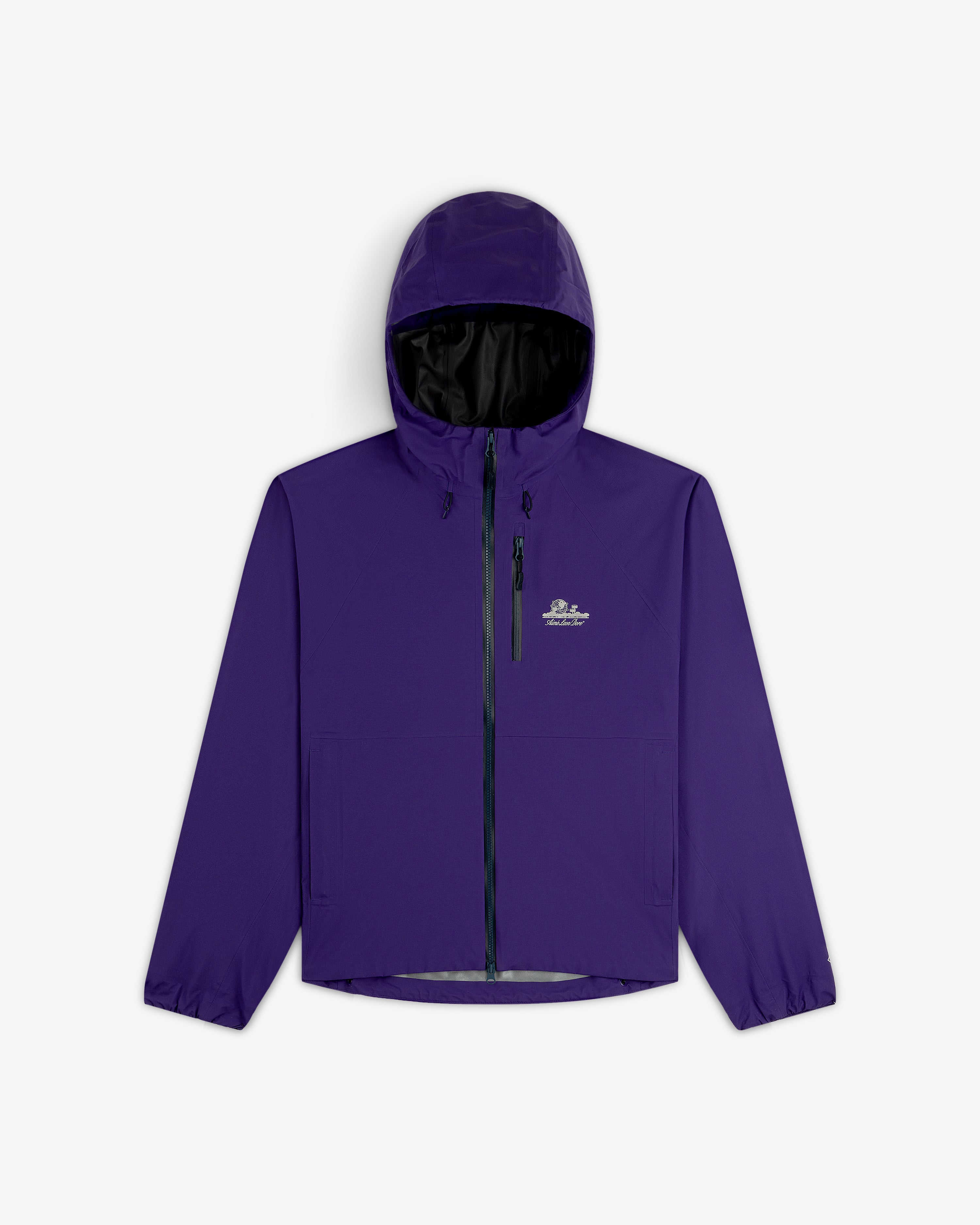 aim-leon-dore-lightweight-gore-tex-shell-jacket-lila-3l-regenjacke image 2