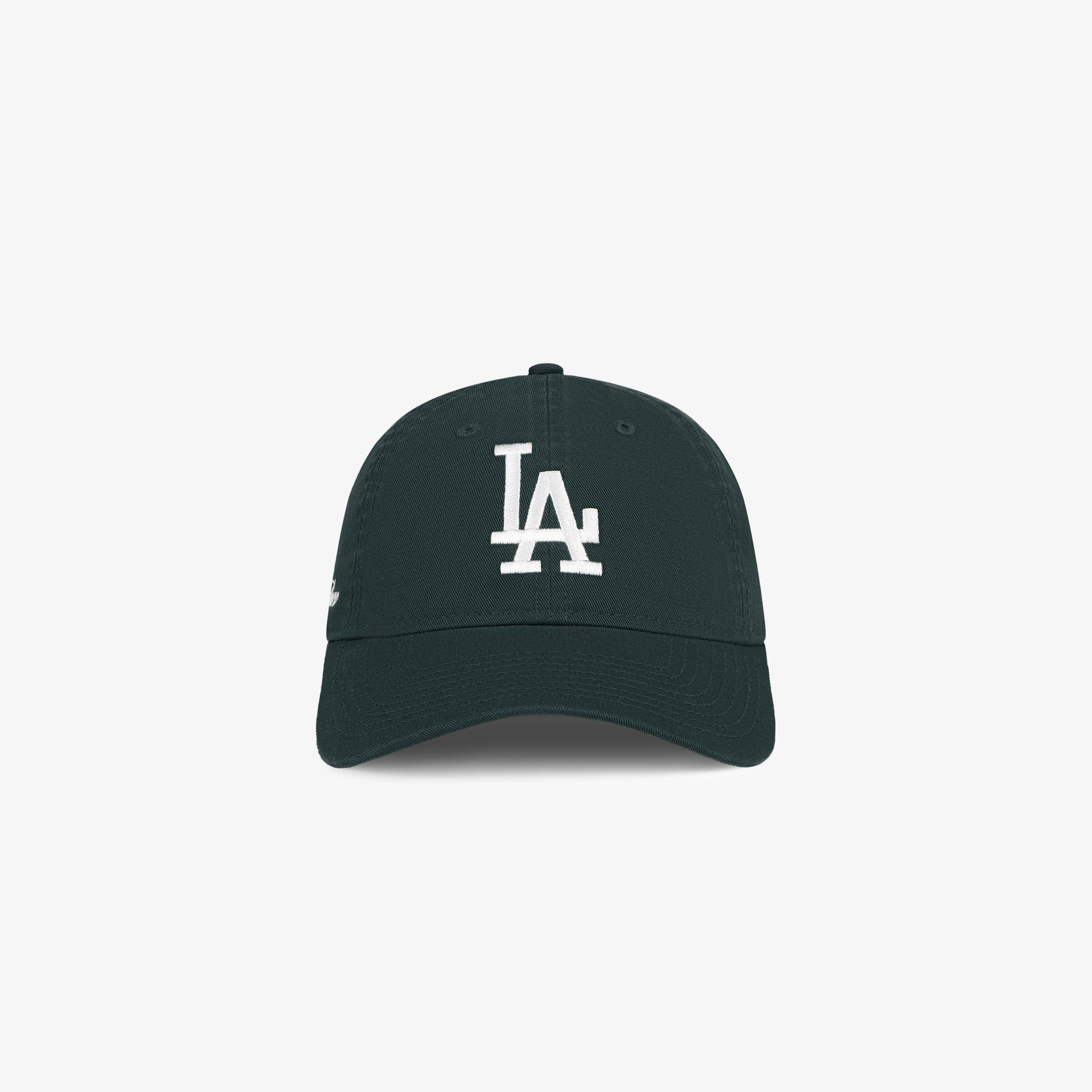 aim-leon-dore-x-new-era-dodgers-ballpark-hat-gr-n image 1