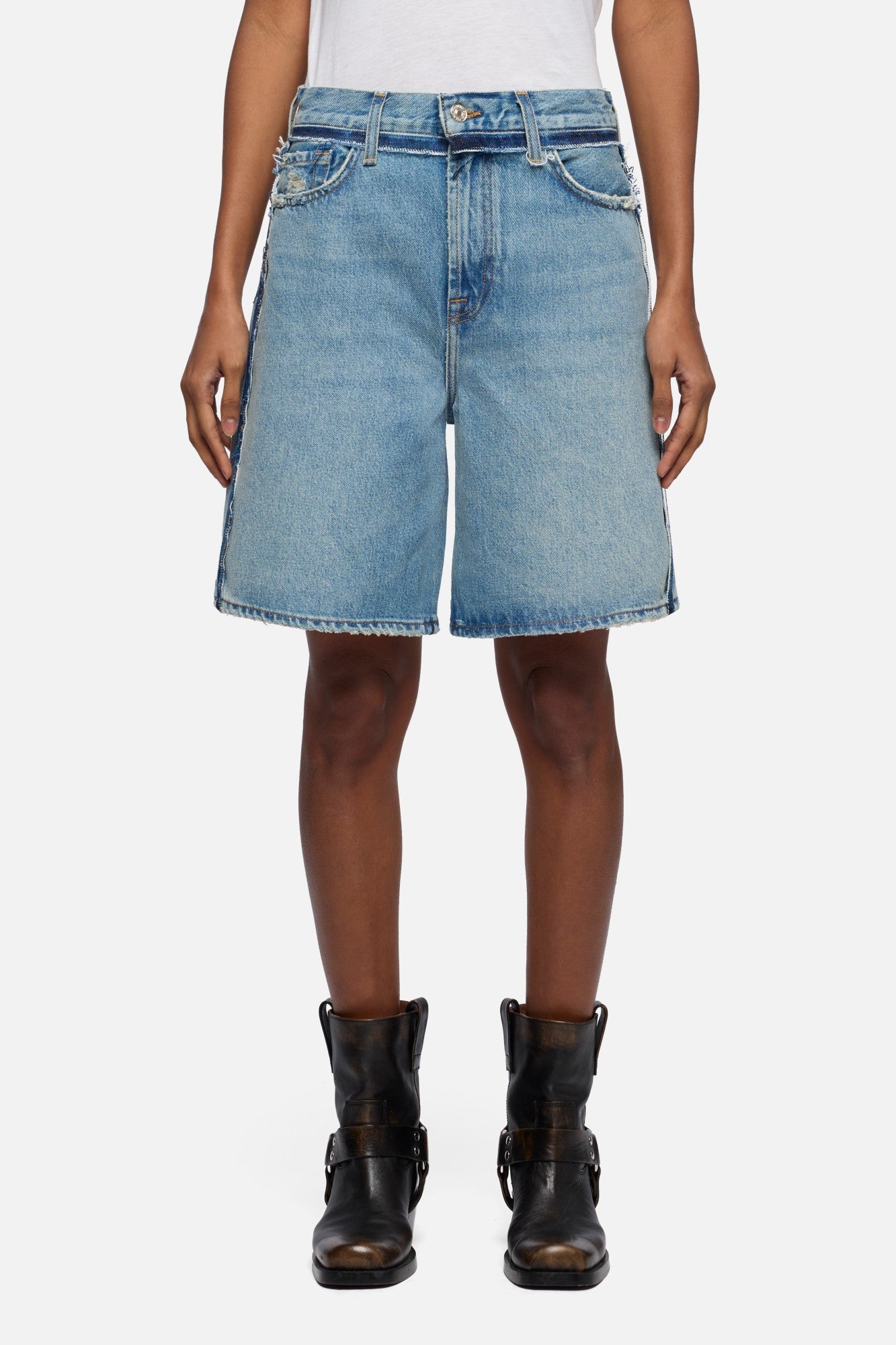 7-for-all-mankind-lola-short-mankind-sapphire-dust image 3