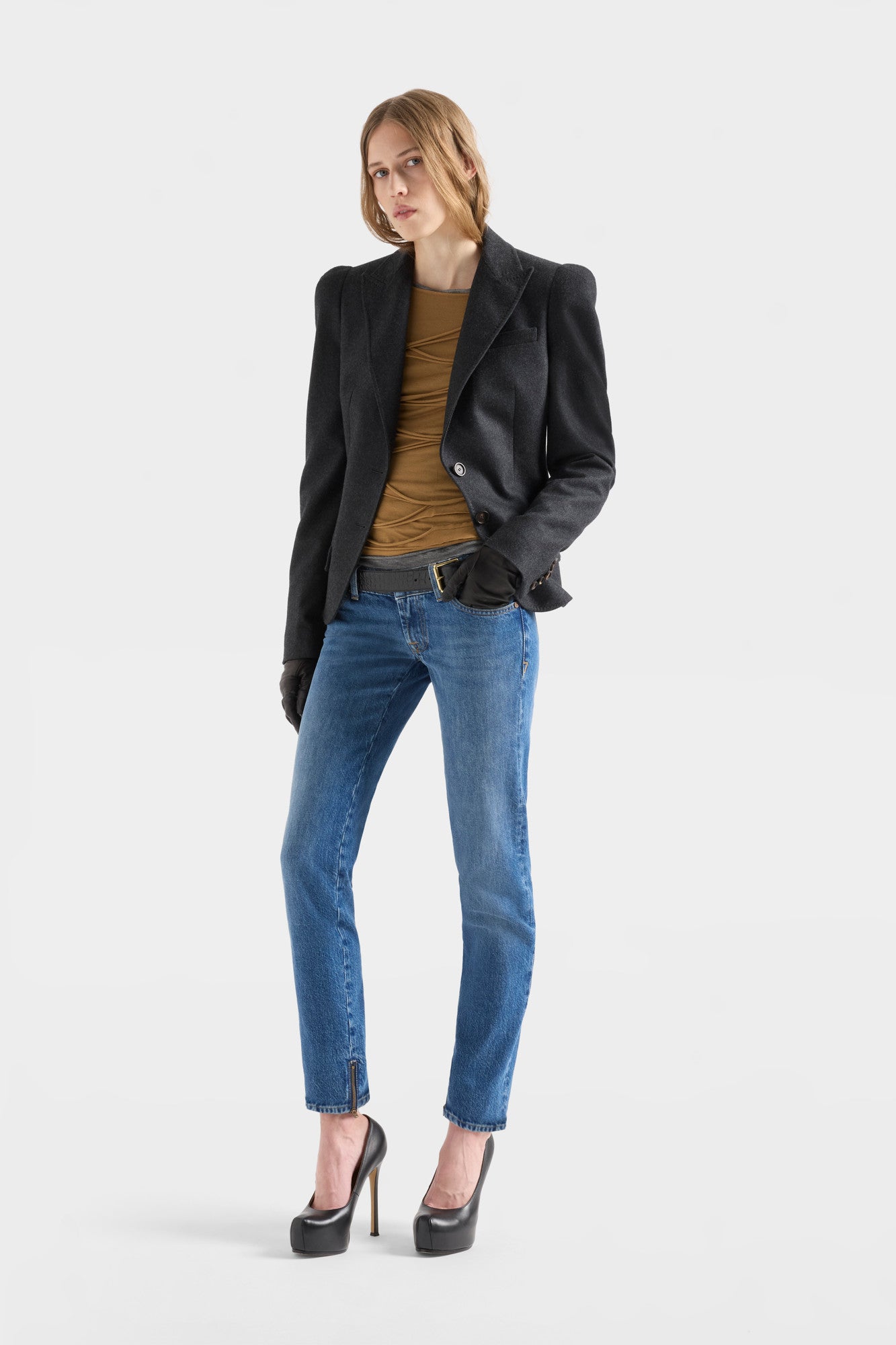 7-for-all-mankind-high-shoulder-blazer-wool-mink-damen image 2