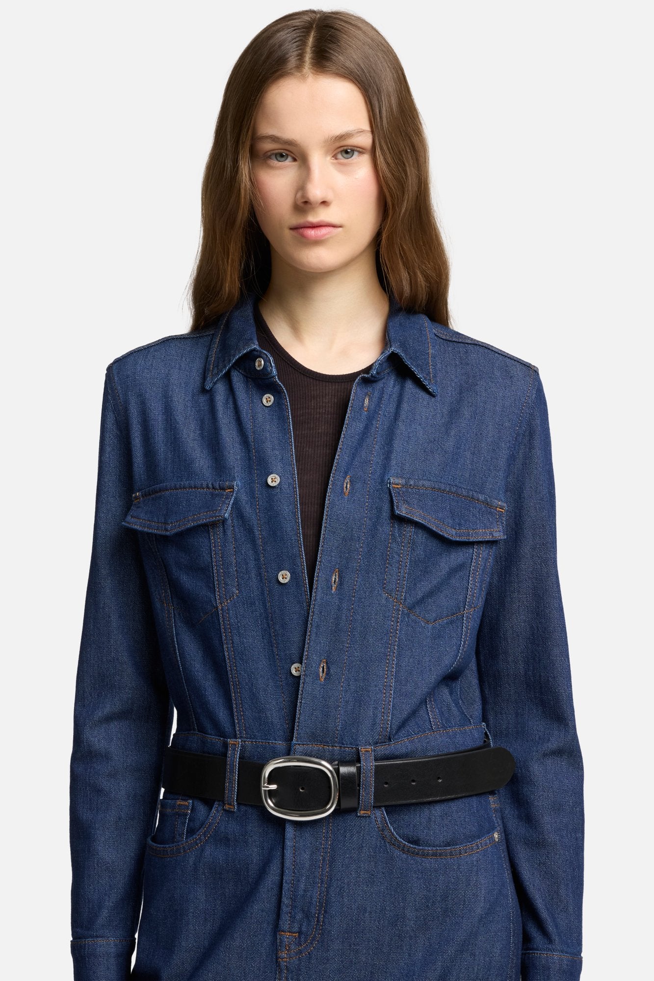 7-for-all-mankind-weightless-denim-maxikleid-halona-damen image 8
