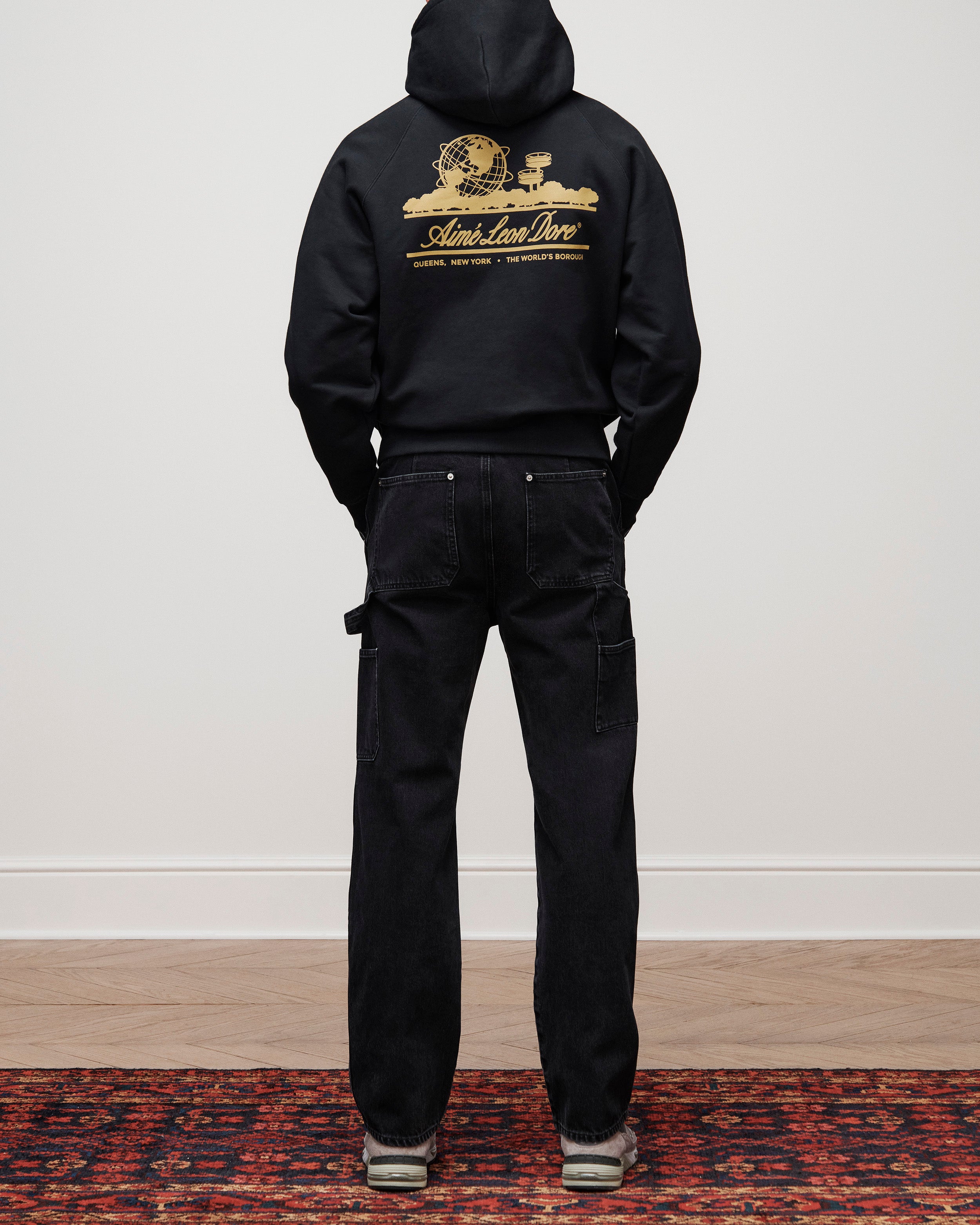 aim-leon-dore-unisphere-hoodie-heavy-fleece-schwarz image 3