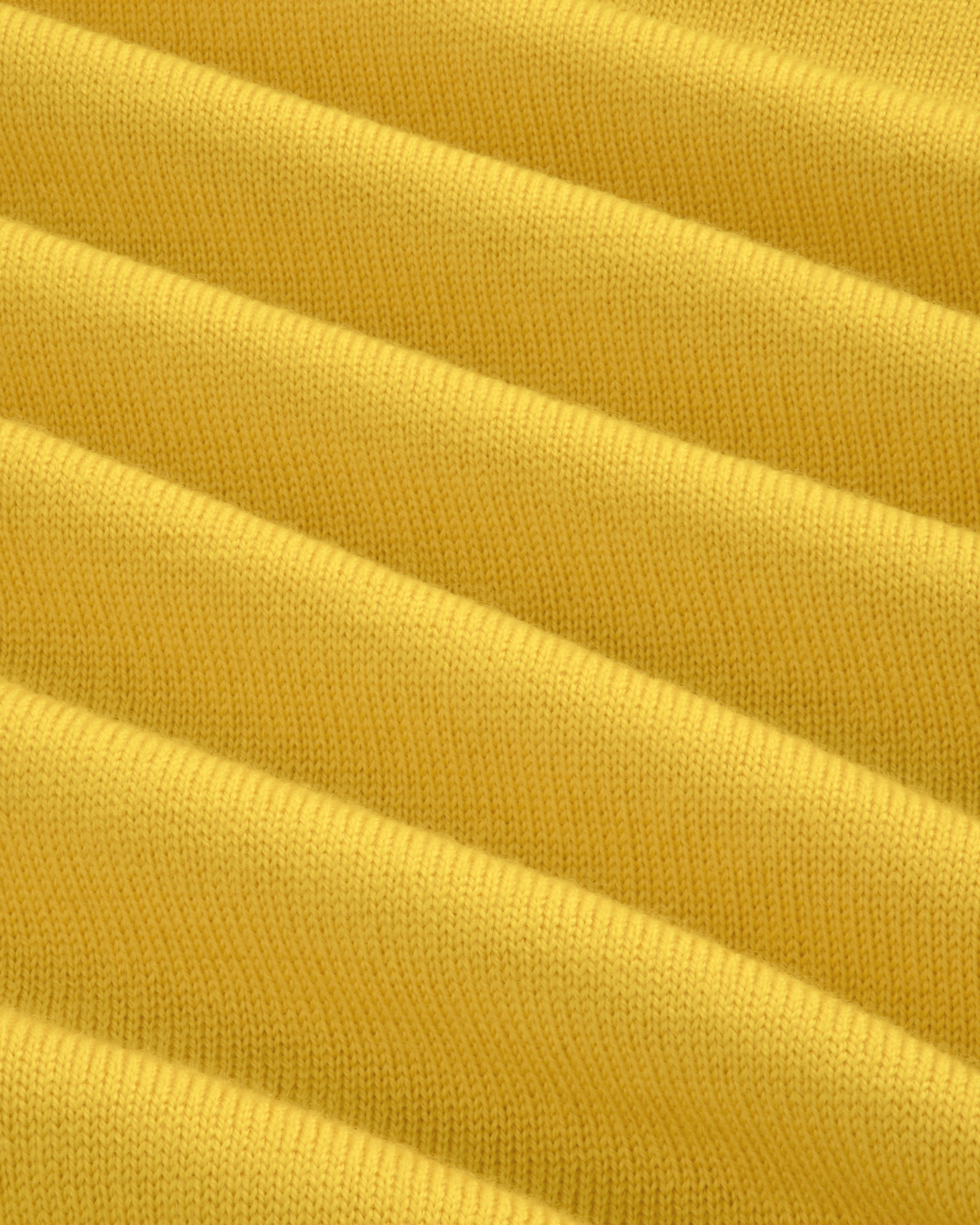 aim-leon-dore-merino-wool-knit-cycling-polo-gelb-gr-n image 5