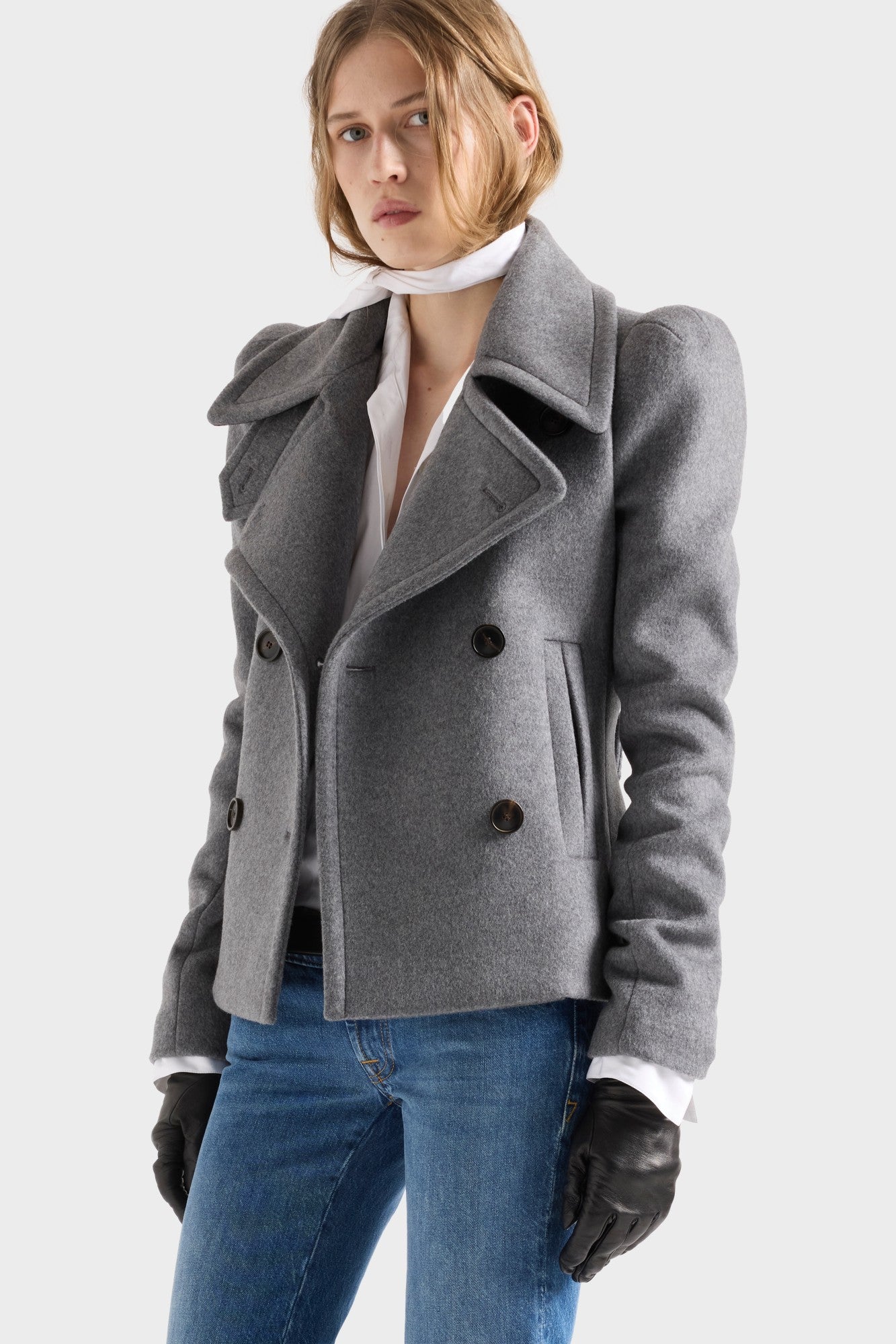 7-for-all-mankind-double-breasted-high-shoulder-jacket-wool-mink-damen image 3