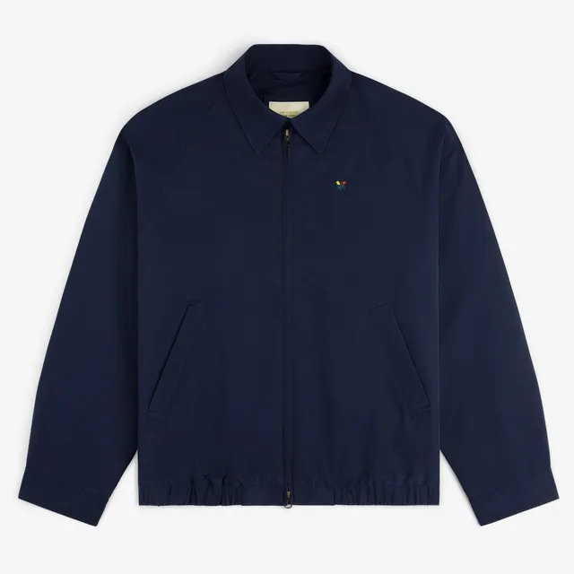 aim-leon-dore-crest-casual-jacke-navy image 1