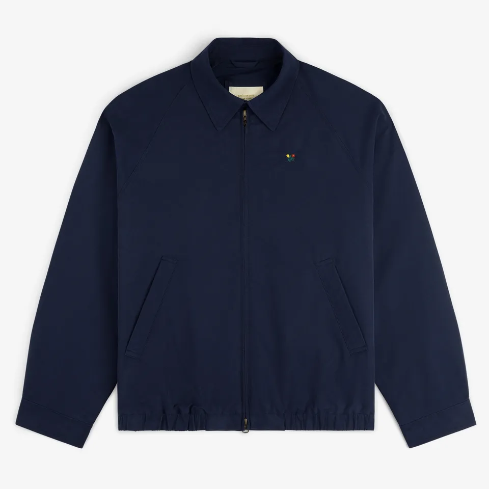 aim-leon-dore-crest-casual-jacke-navy image 1