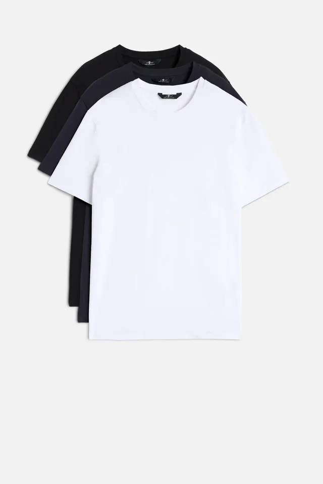 7-for-all-mankind-luxe-performance-tees-3er-pack-multicolor-herren image 1