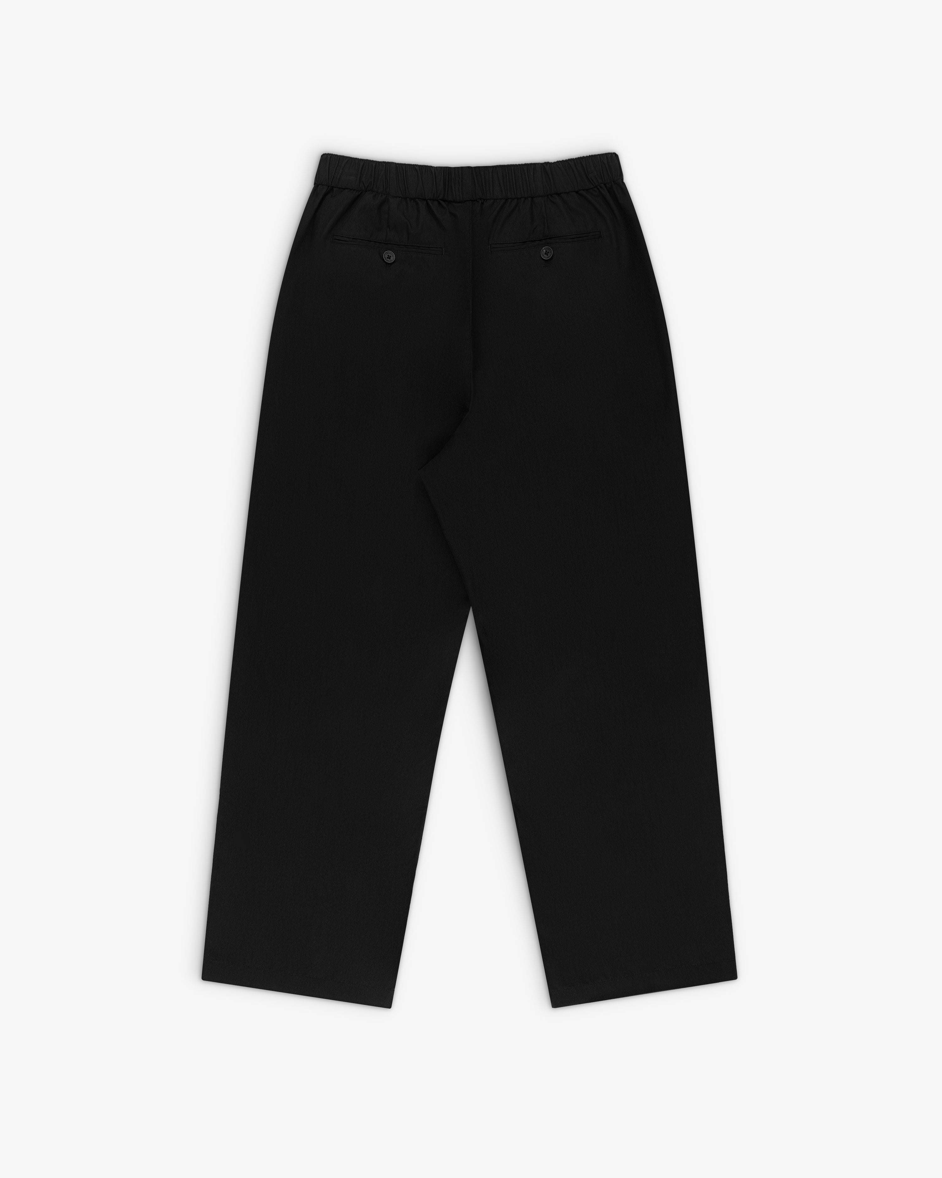 aim-leon-dore-relaxed-cotton-trouser-schwarz image 3