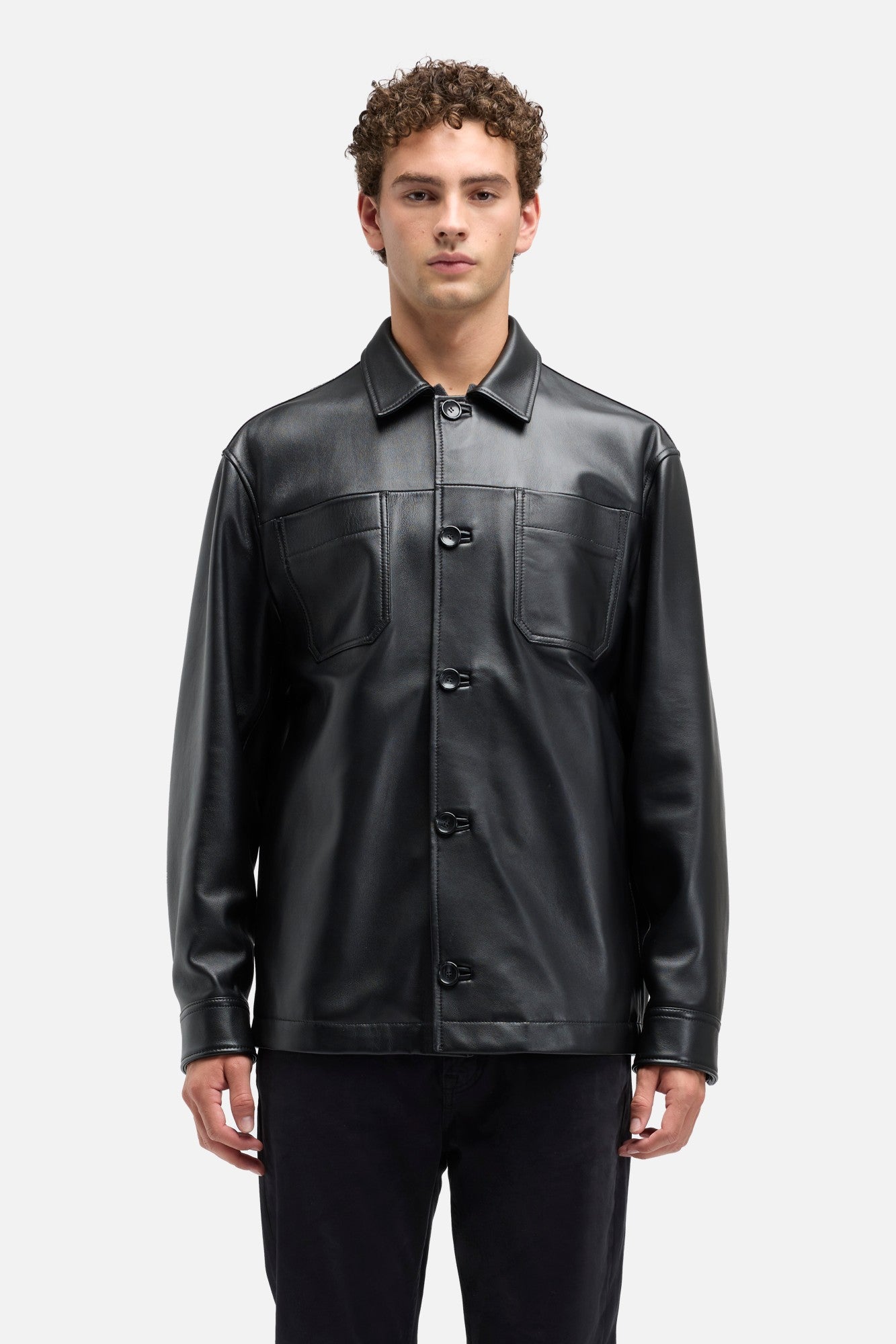 7-for-all-mankind-leder-overshirt-schwarz-italien image 3