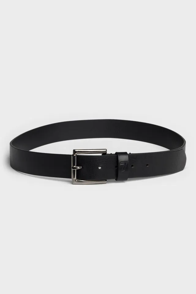 7-for-all-mankind-classic-belt-debossed-leder-g-rtel-schwarz image 1