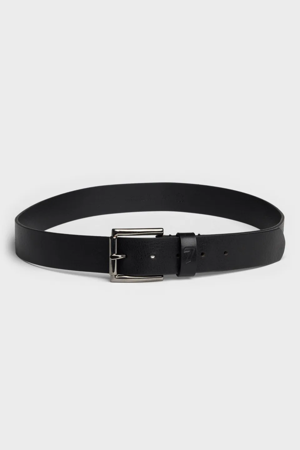 7-for-all-mankind-classic-belt-debossed-leder-g-rtel-schwarz image 1
