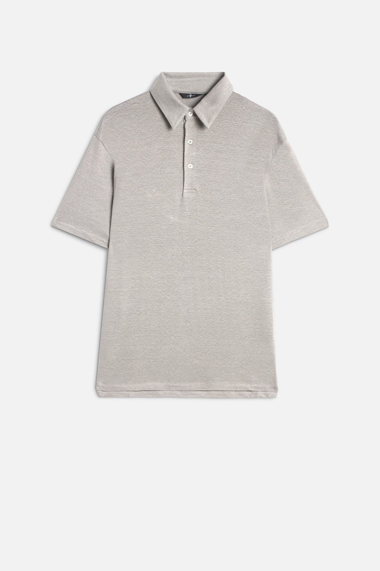7-for-all-mankind-linen-polo-steel-grey-herren-polo image 1