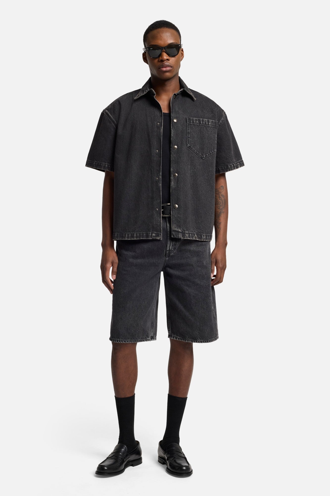 7-for-all-mankind-denim-camp-shirt-caviar-overshirt-herren image 2