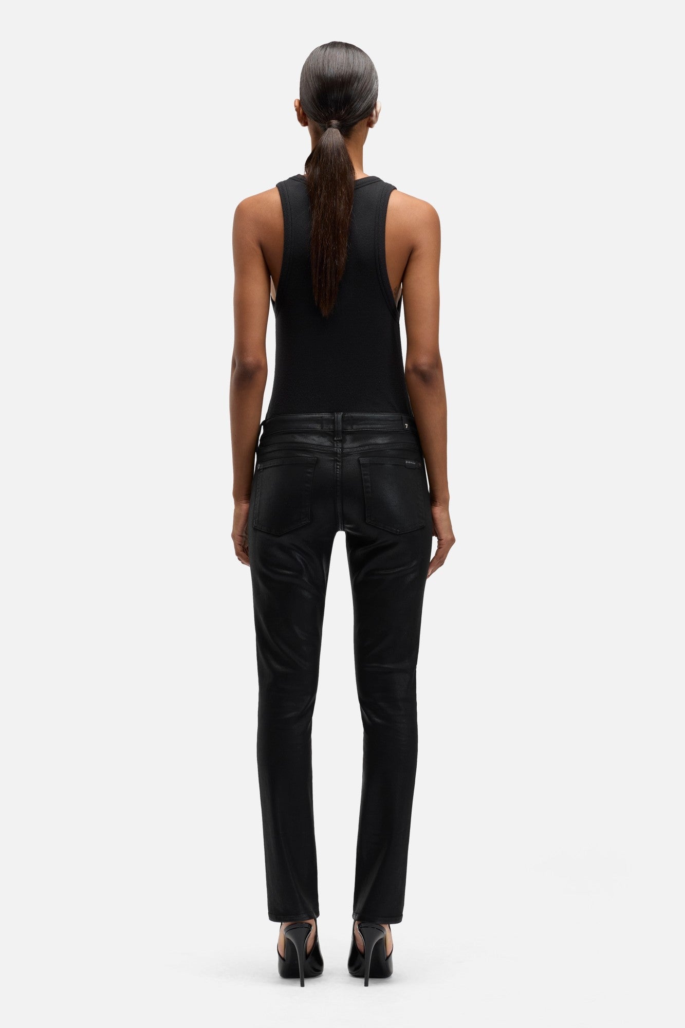 7-for-all-mankind-low-skinny-damen-jeans-coated-slim-illusion-black image 5