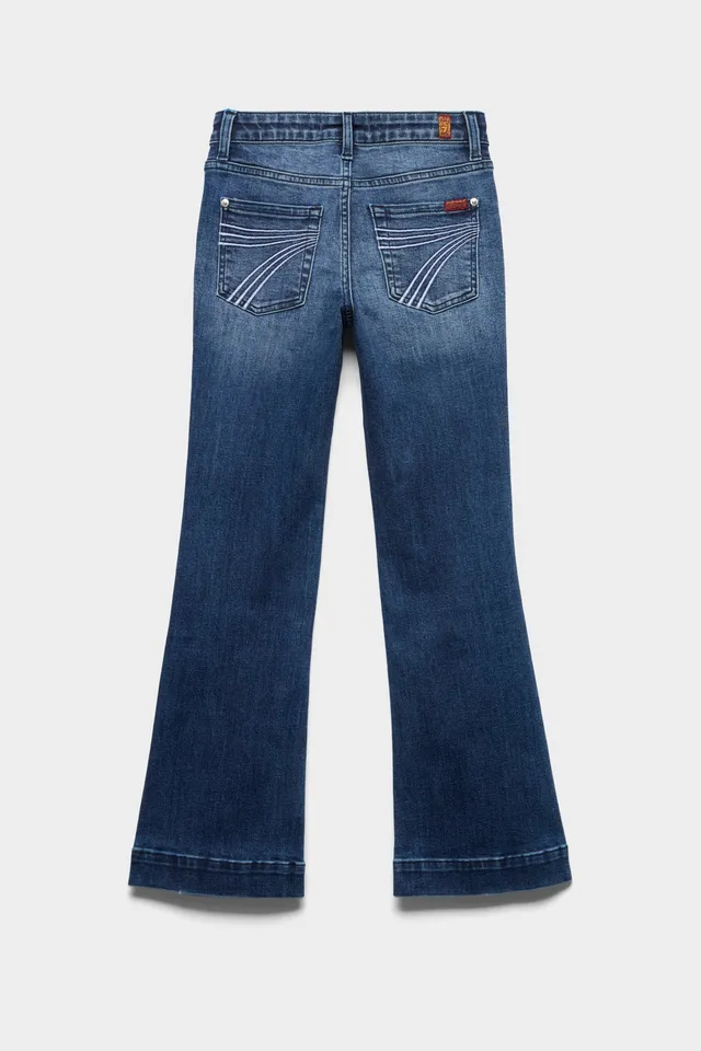 7-for-all-mankind-girls-mini-dojo-flare-jeans-slim-illusion-lake-blue image 1