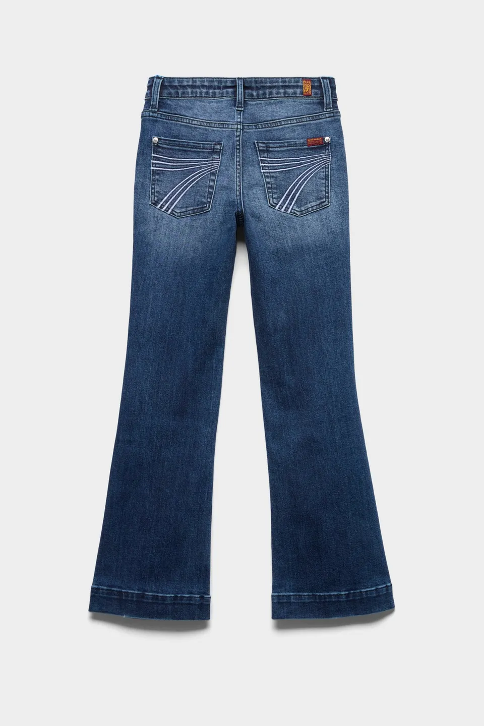 7-for-all-mankind-girls-mini-dojo-flare-jeans-slim-illusion-lake-blue image 1