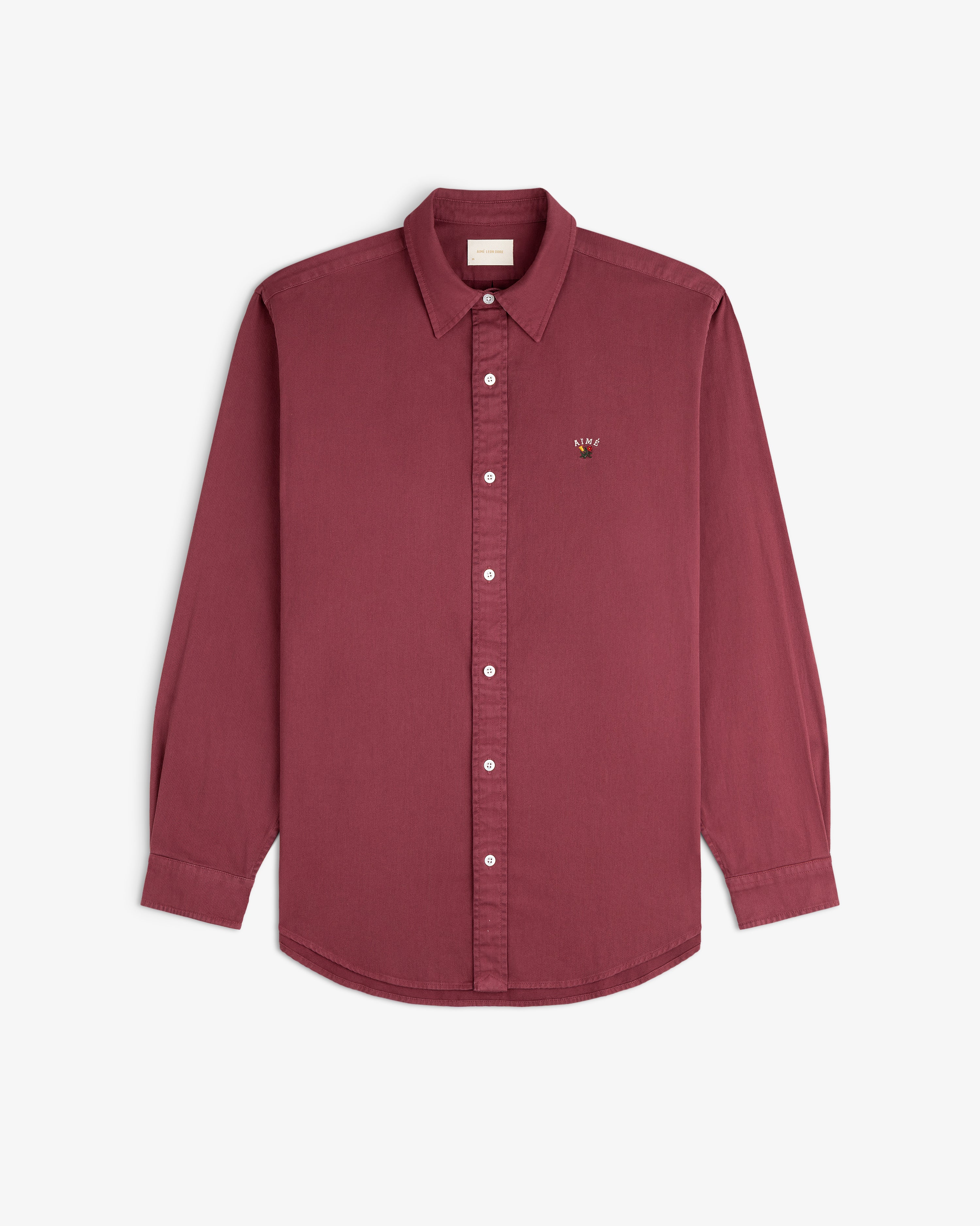 aim-leon-dore-garment-dyed-leon-overshirt-rot image 2