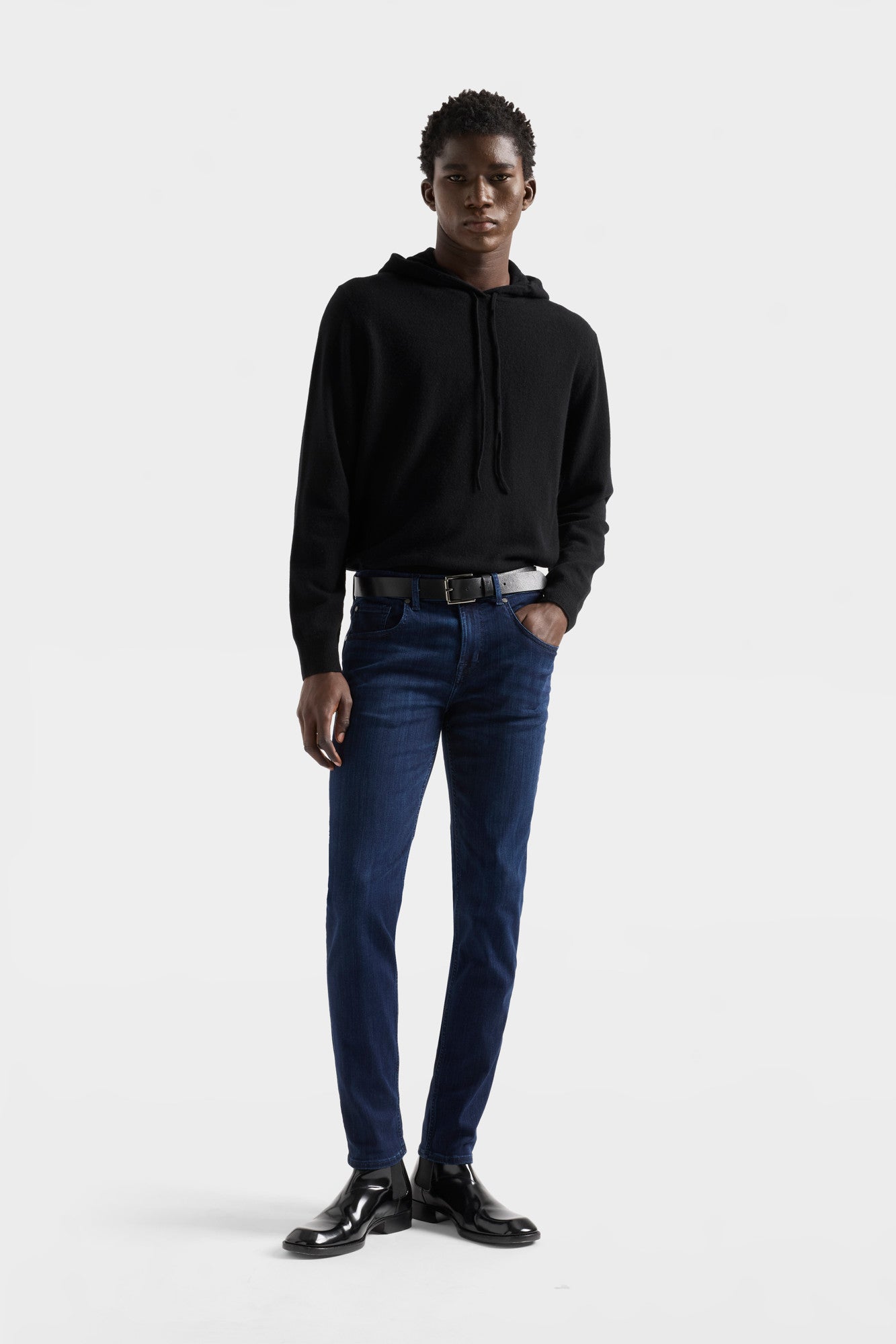 7-for-all-mankind-slimmy-tapered-luxe-performance-calvert-herren-jeans-dunkelbla image 2