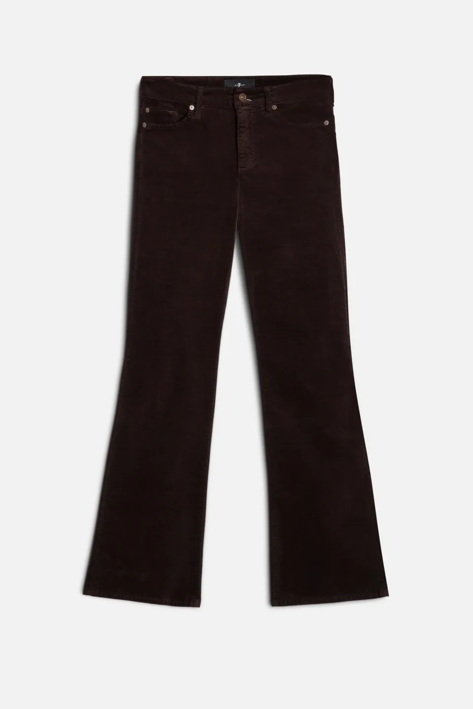 7-for-all-mankind-leggy-bootcut-samt-hose-velvet-chocolate image 1