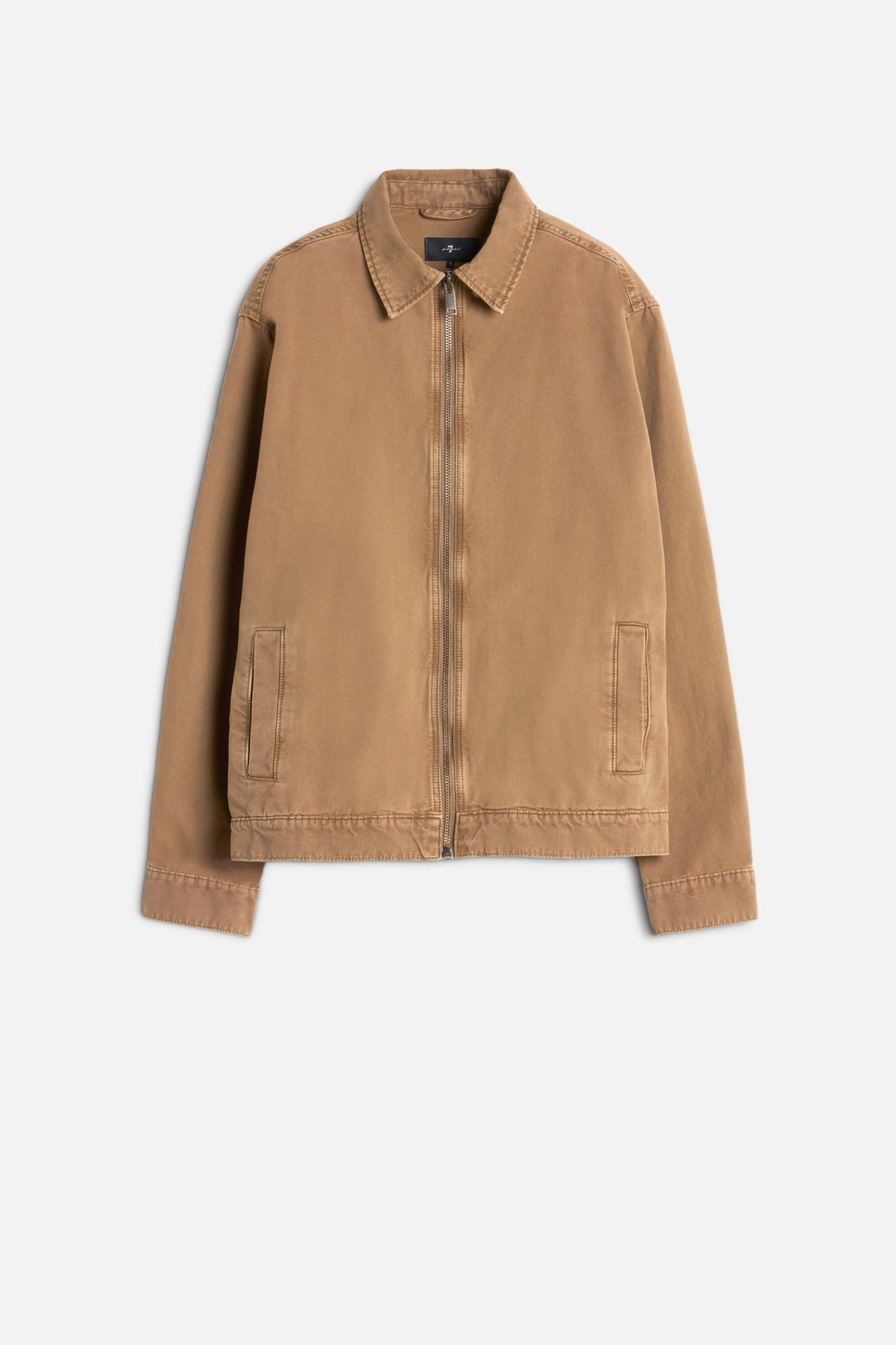 7-for-all-mankind-canvas-harrington-jacket-khaki-herren-blouson image 1