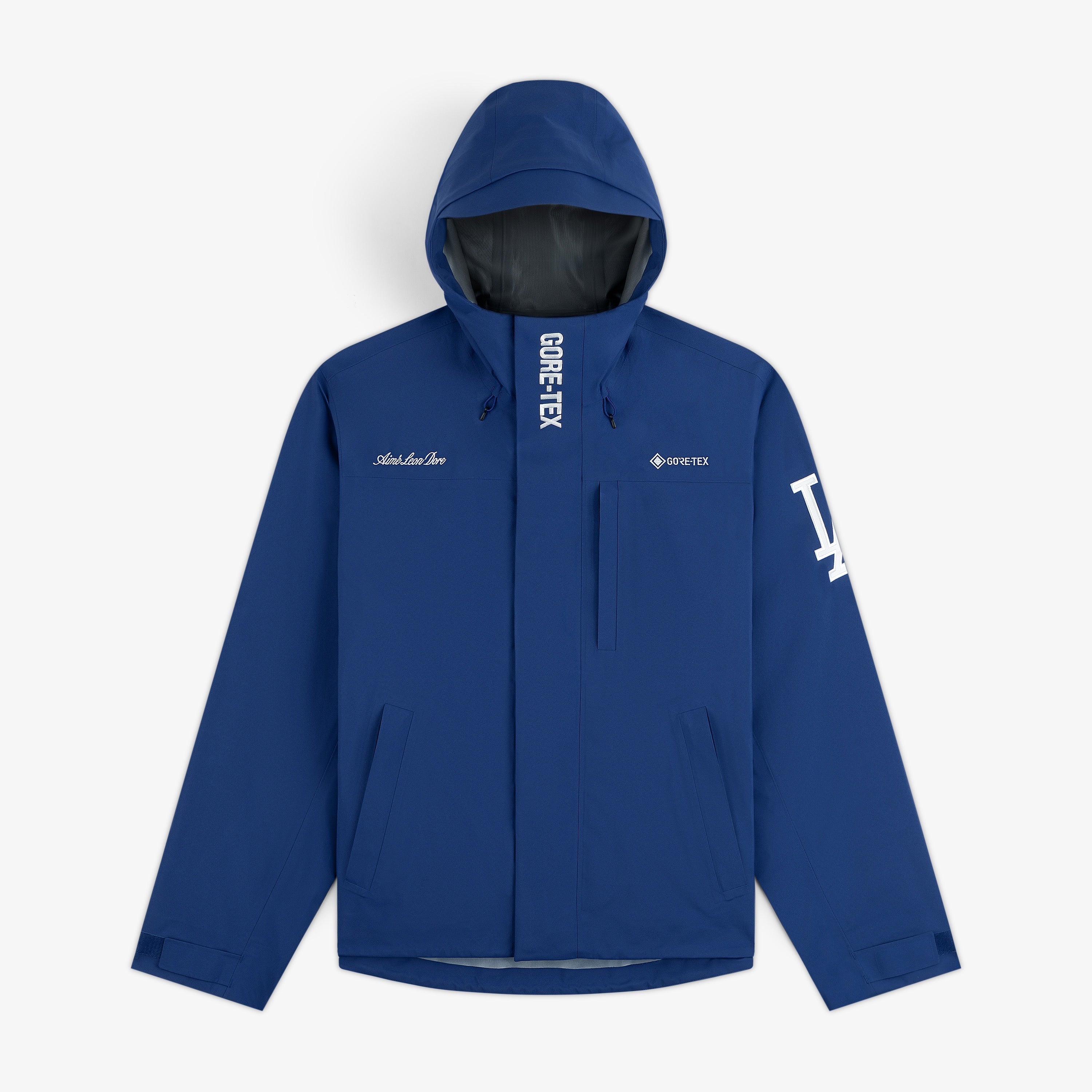 aim-leon-dore-dodgers-gore-tex-rain-delay-jacke image 1