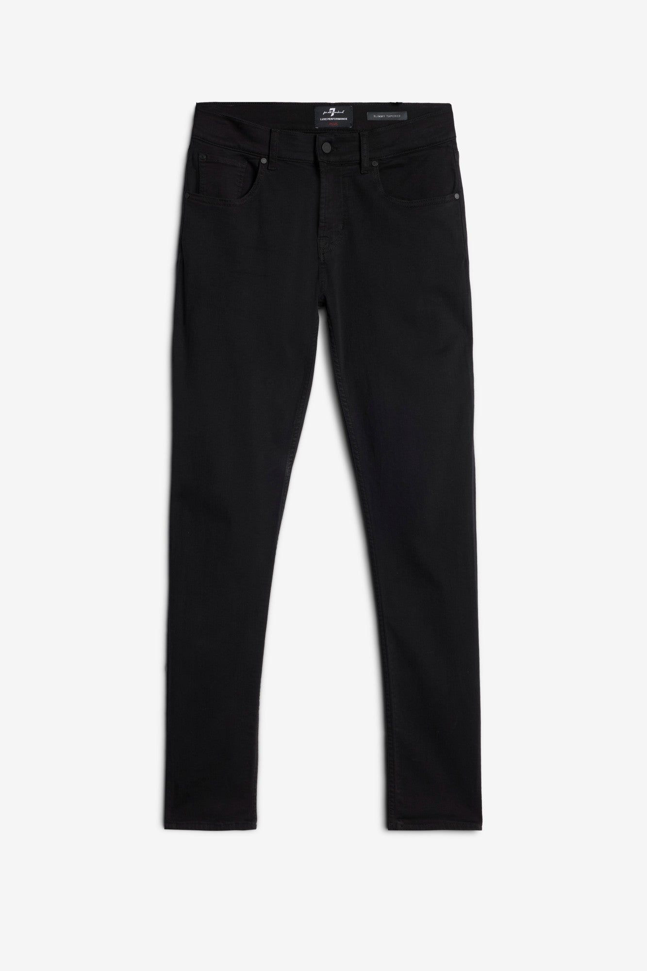 7-for-all-mankind-slimmy-tapered-jeans-herren-luxe-performance-black image 1