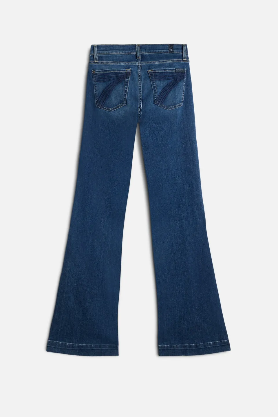 7-for-all-mankind-dojo-authentic-blue-malmo-damen-jeans-flared image 1