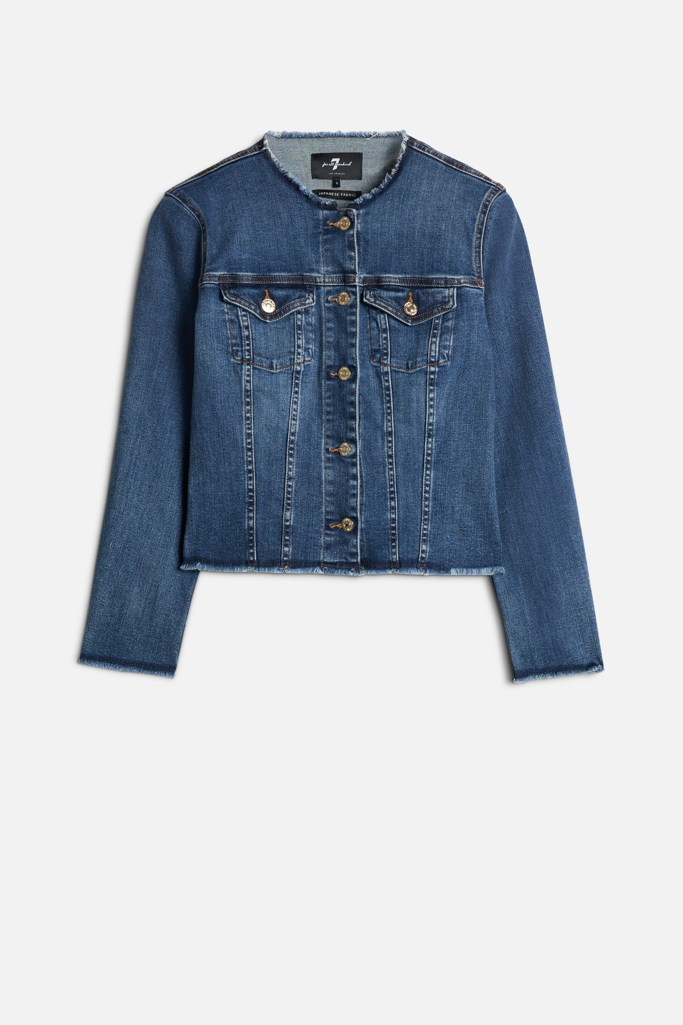 7-for-all-mankind-vicky-denim-jacket-soho-light-damen-jeansjacke image 1