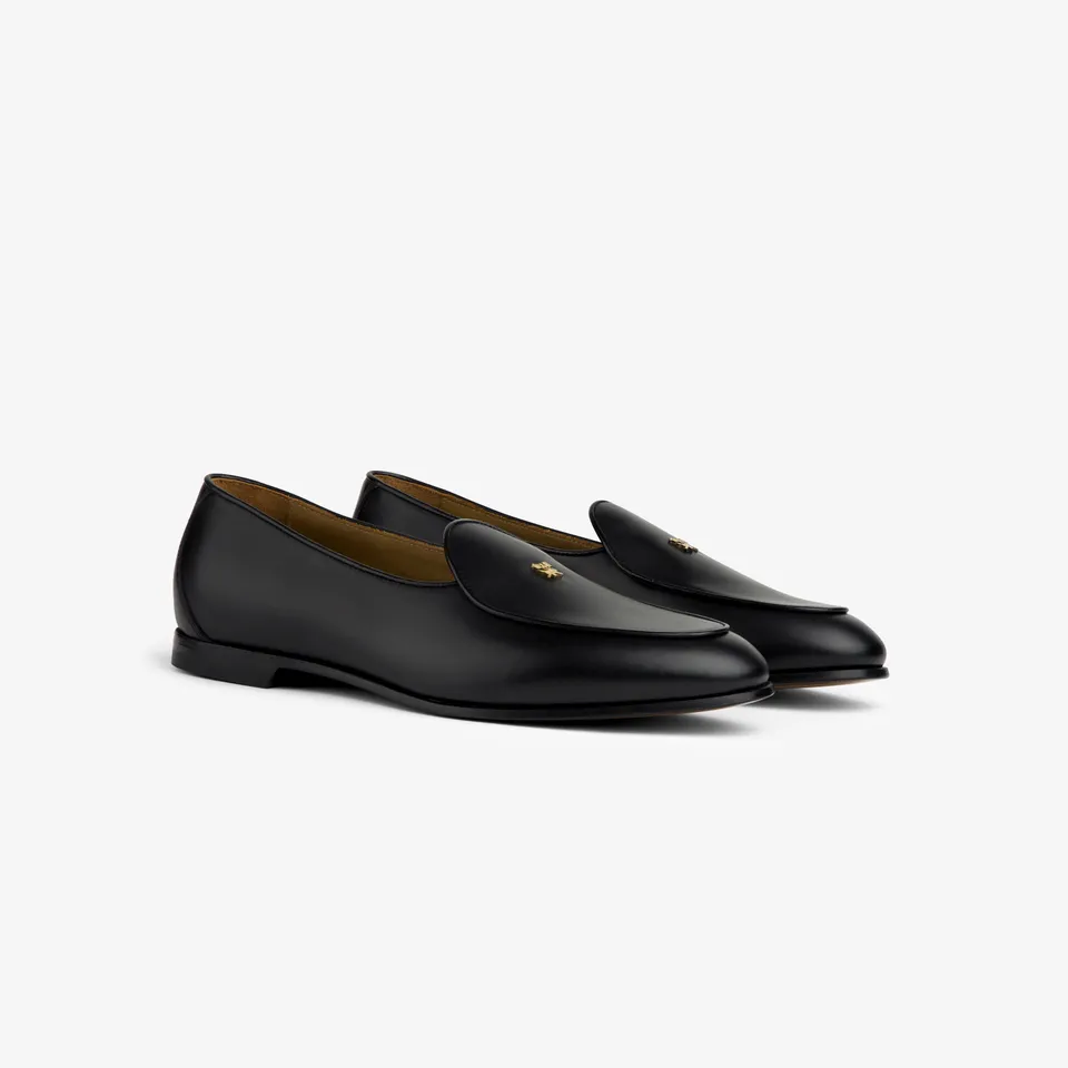 aim-leon-dore-crest-sal-ni-loafer-schwarz-glattleder image 1