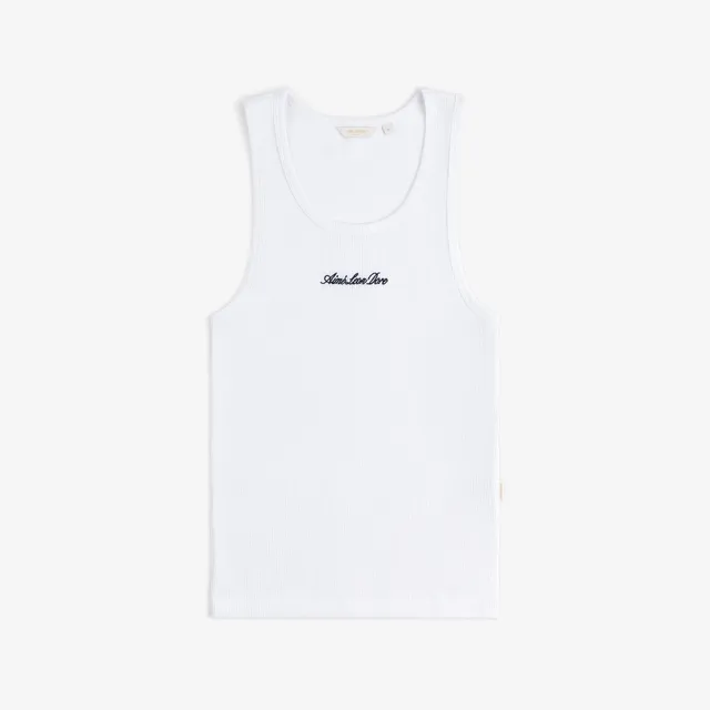 aim-leon-dore-embroidered-logo-tank-top-wei-slim-fit image 1