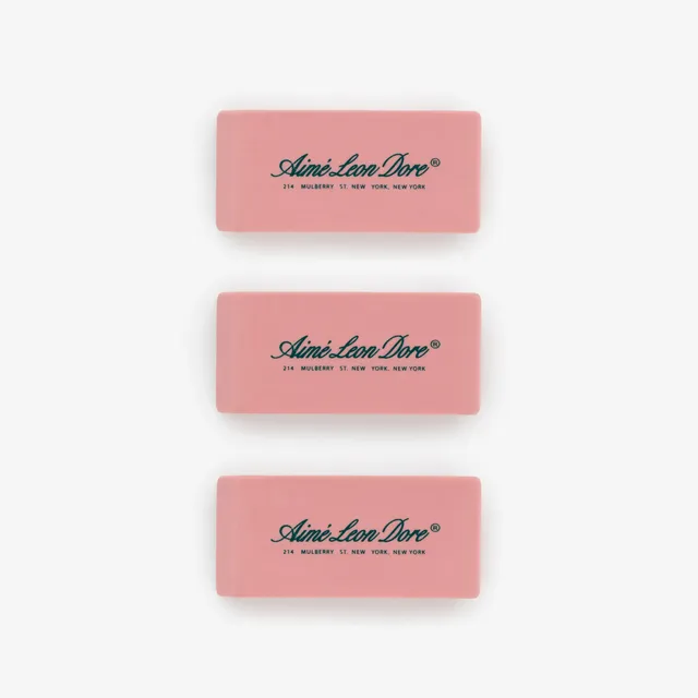 aim-leon-dore-eraser-radierer-3er-pack image 1