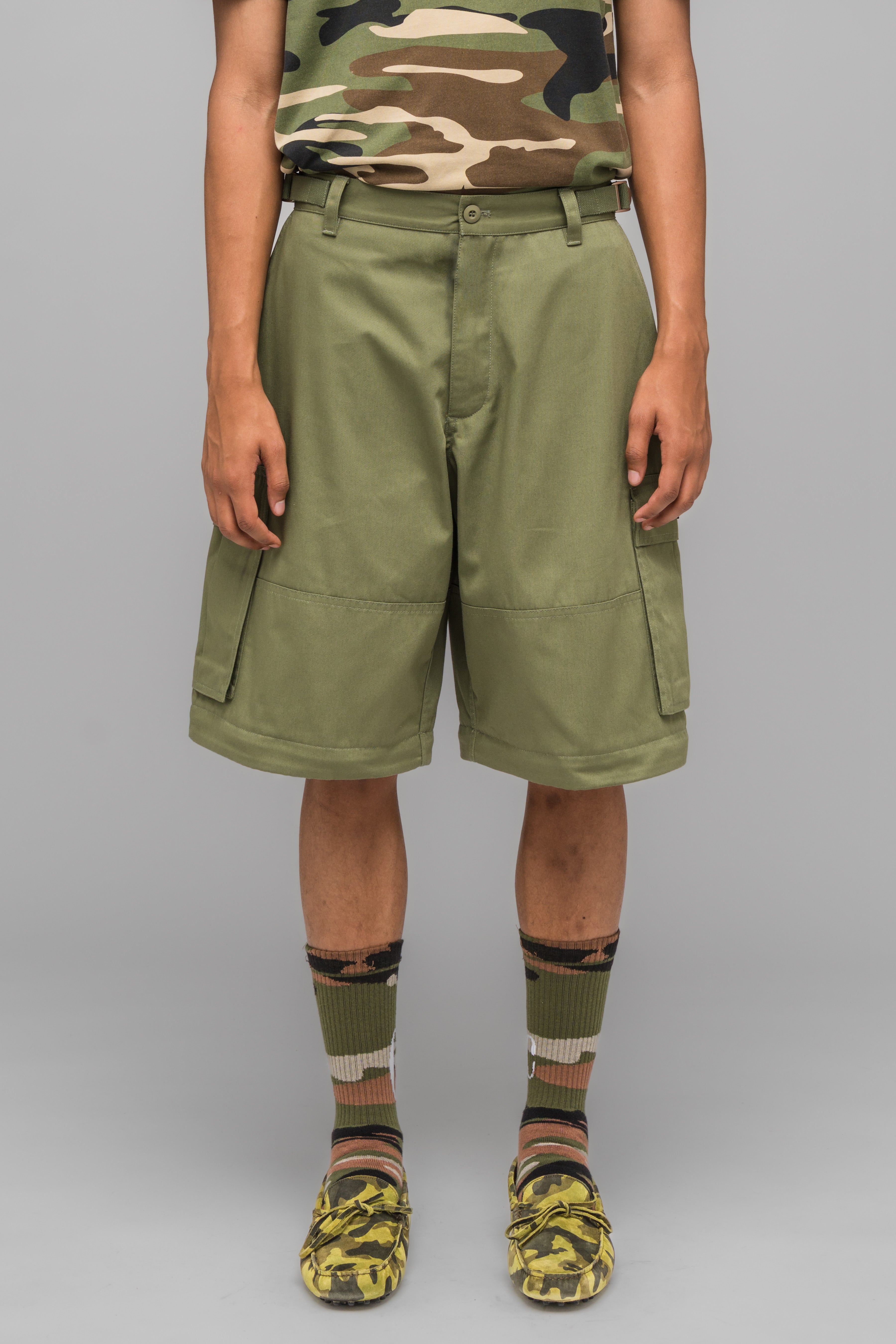 032c-masked-choice-cargo-pants-faded-green-unisex image 6