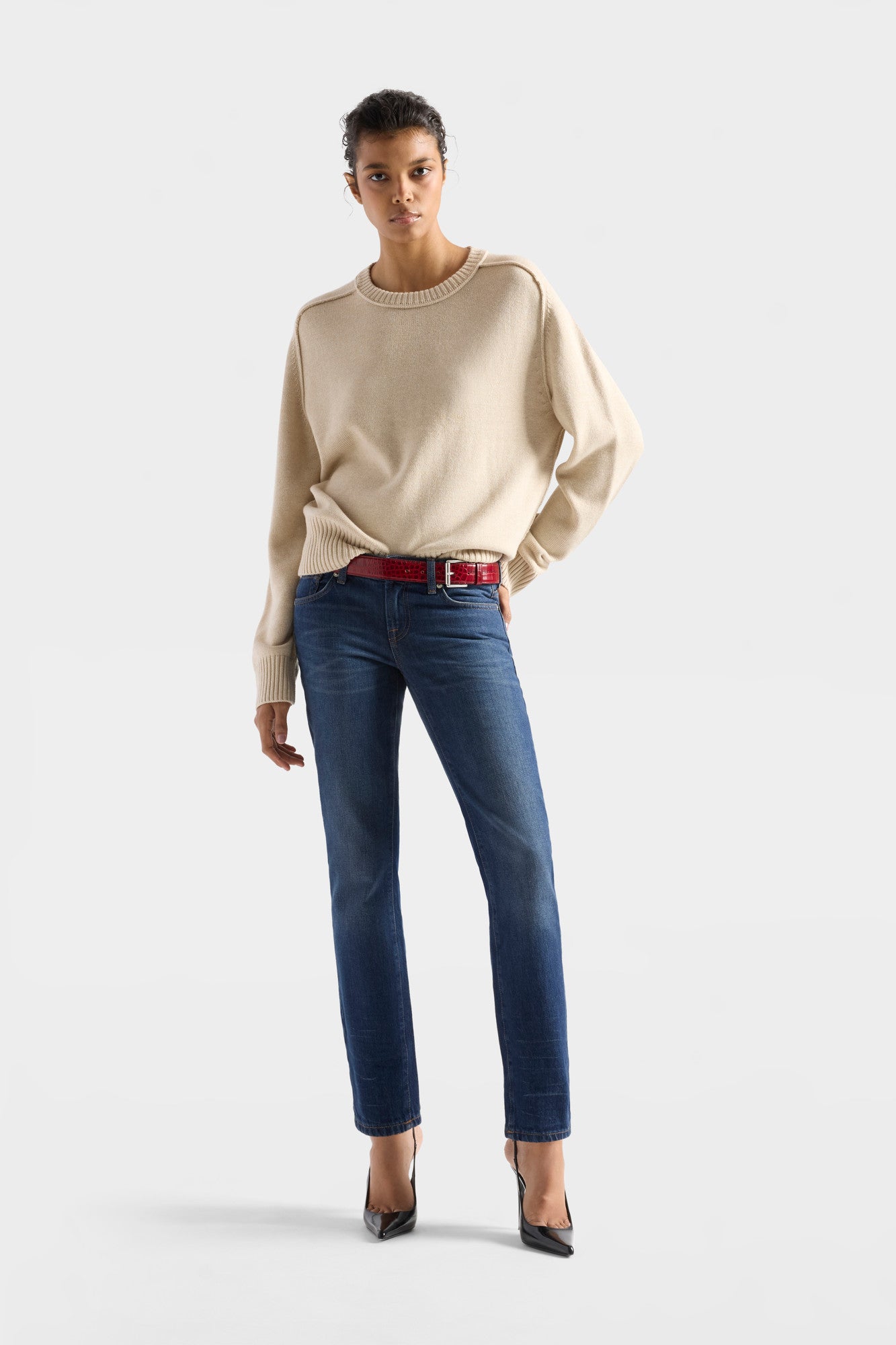 7-for-all-mankind-saddle-crewneck-woll-pullover-moonbeam-beige image 2