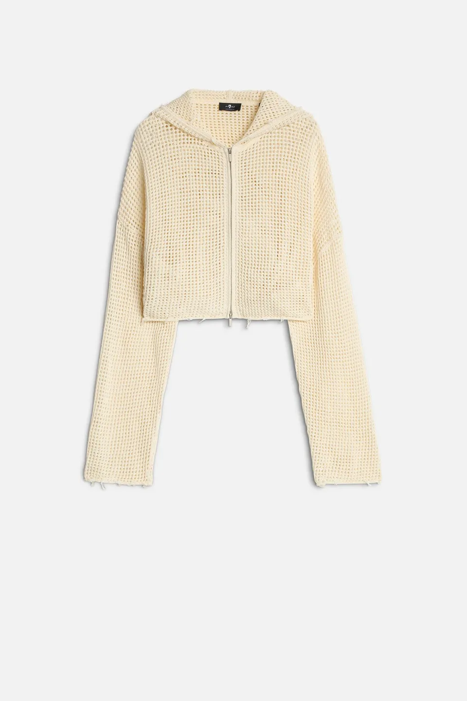 7-for-all-mankind-cropped-open-knit-hoodie-solitary-star-wei image 1