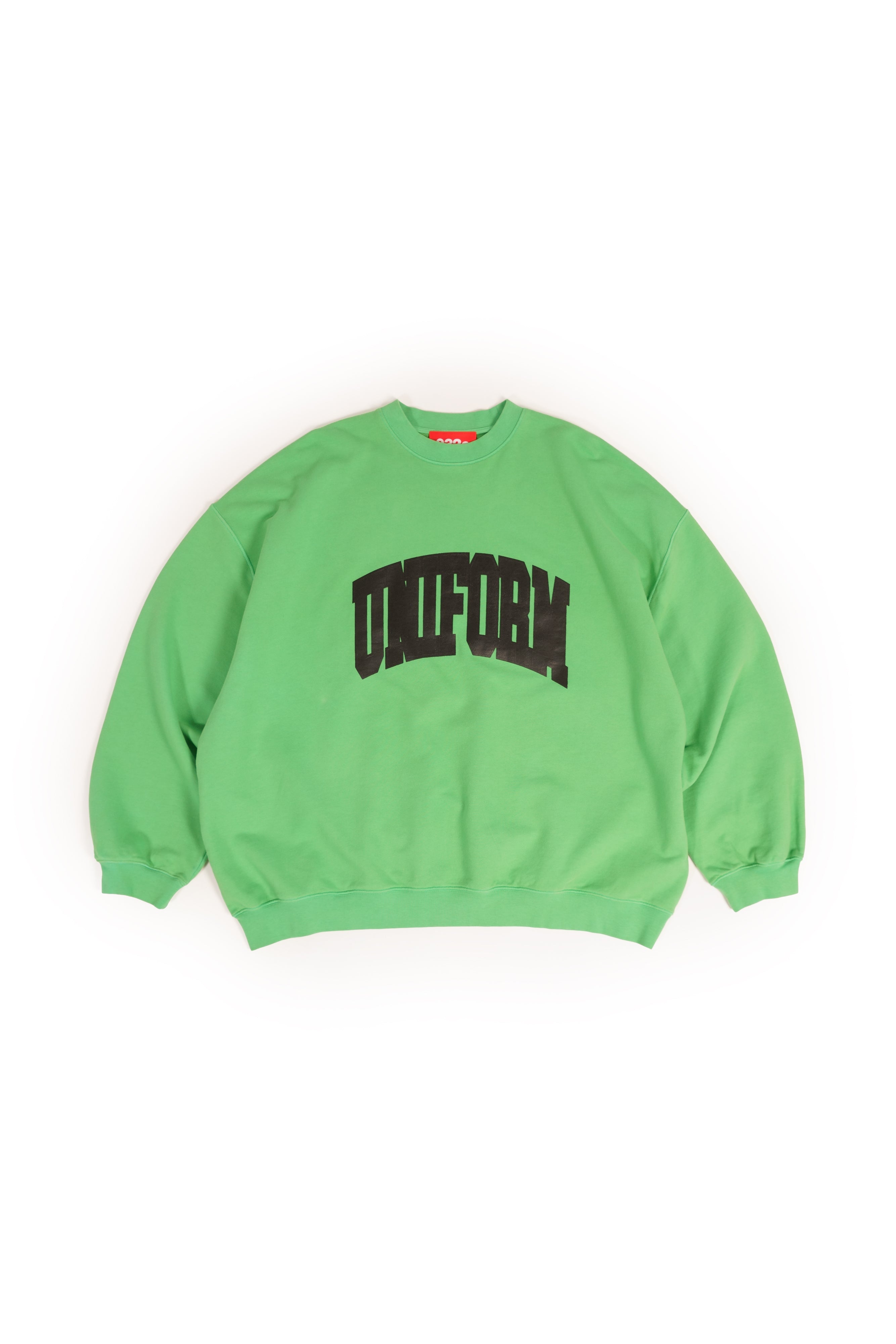 032c-oversized-crewneck-gr-n-mit-print-und-stickerei image 5