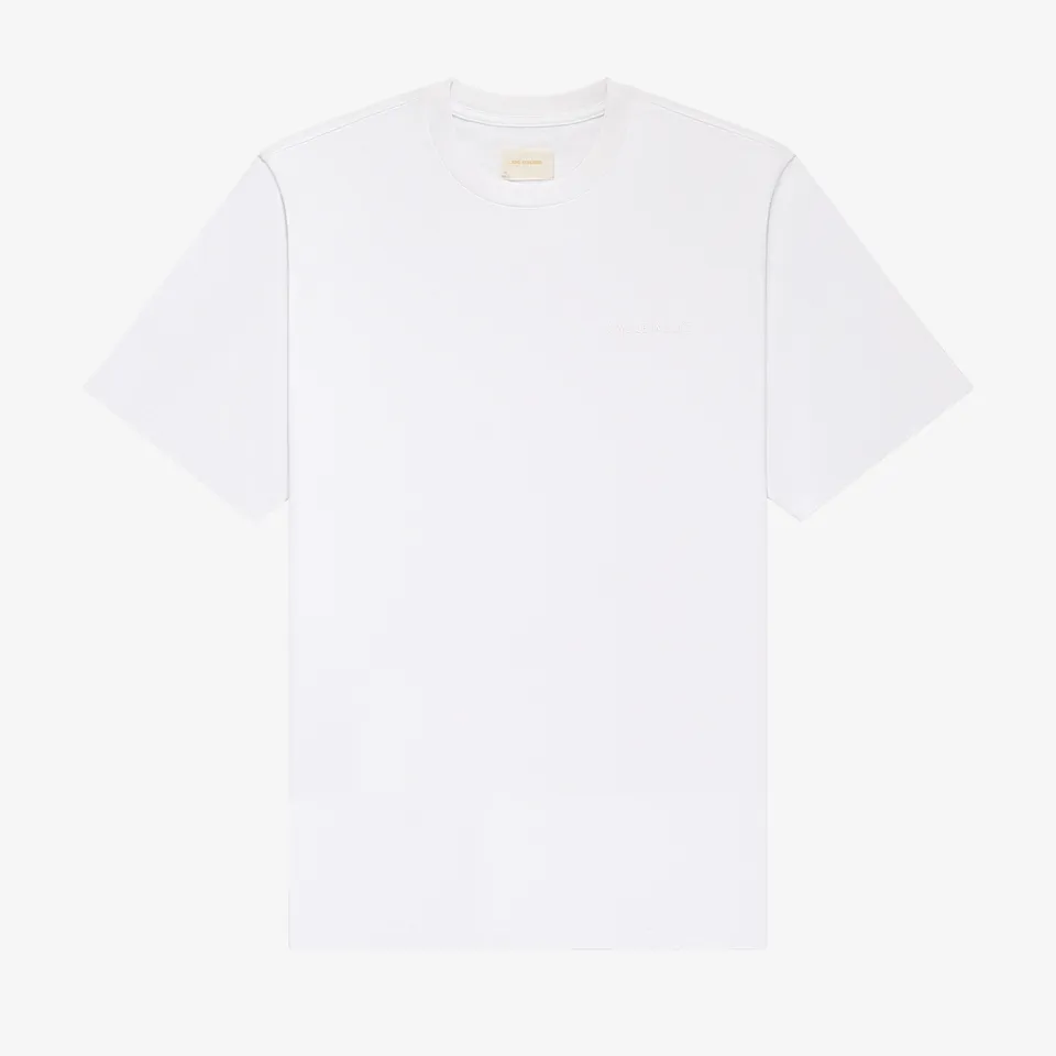 aim-leon-dore-tonal-logo-tee-t-shirt-wei-baumwolle image 1