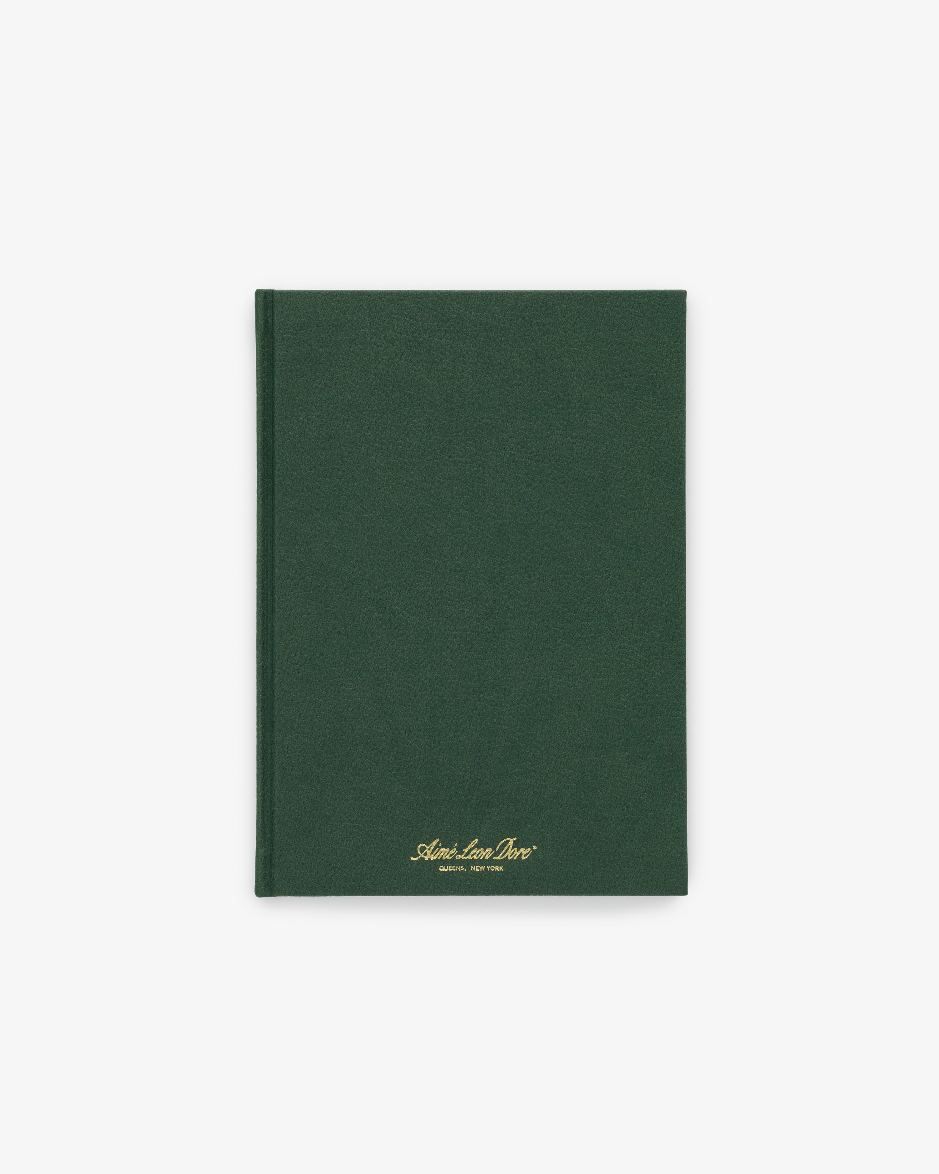 aim-leon-dore-hardcover-sketchbook-a5-notizbuch-gr-n image 2
