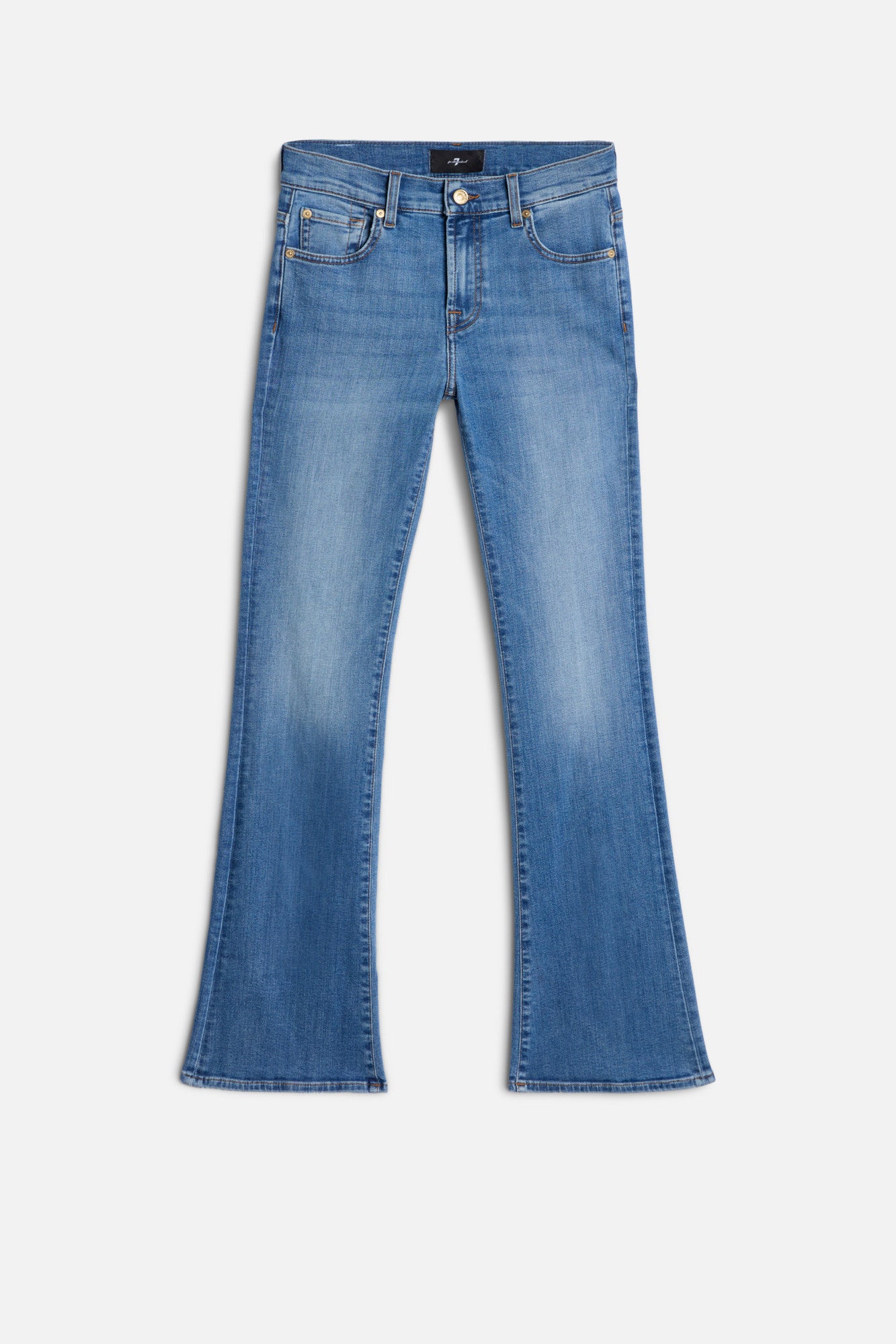7-for-all-mankind-tailorless-bootcut-jeans-denim-vapor-damen image 1
