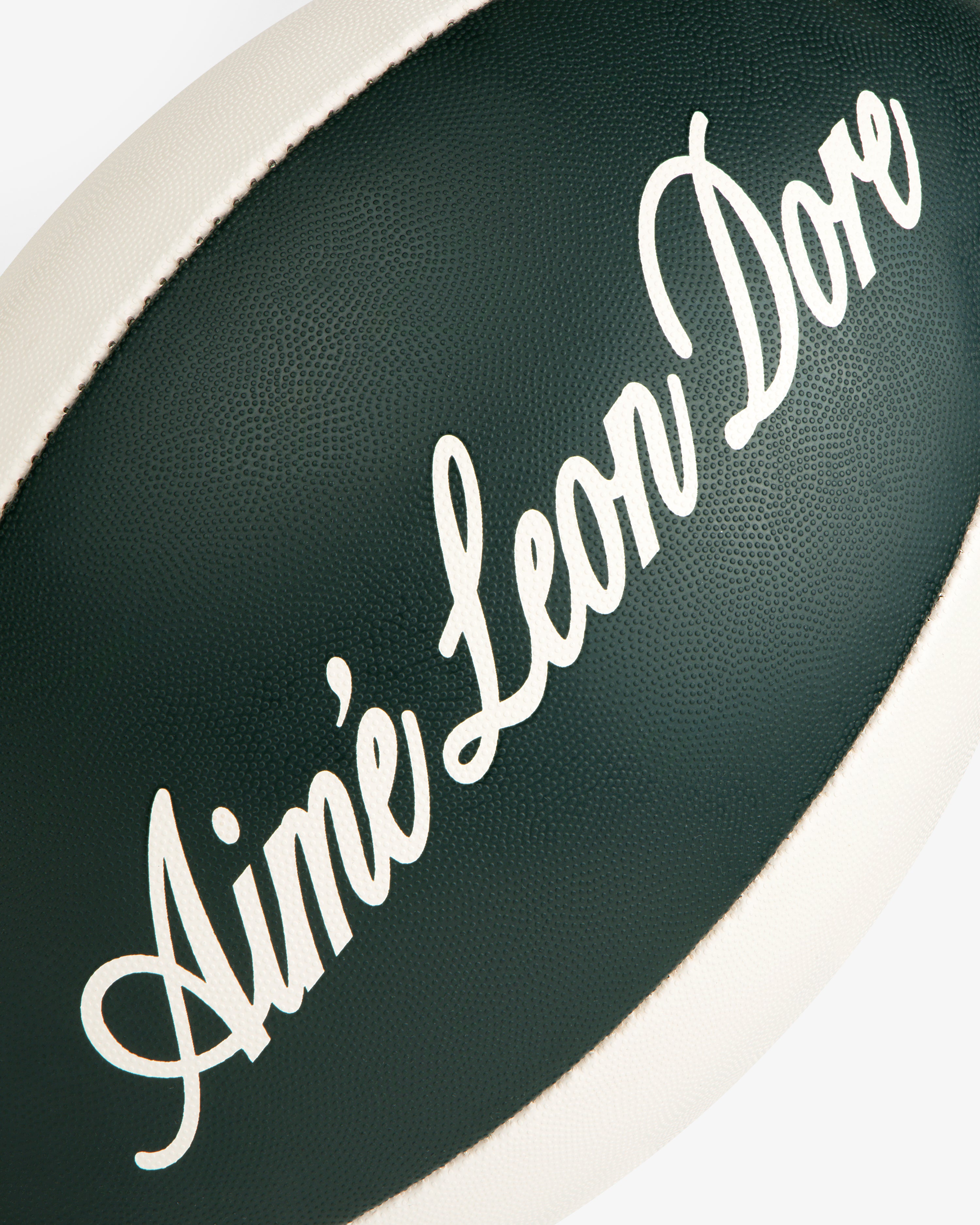 aim-leon-dore-script-rugby-ball-gr-n-creme image 5