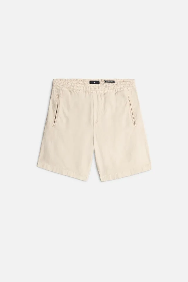 7-for-all-mankind-linen-blend-jogger-short-bone-herren-shorts image 1