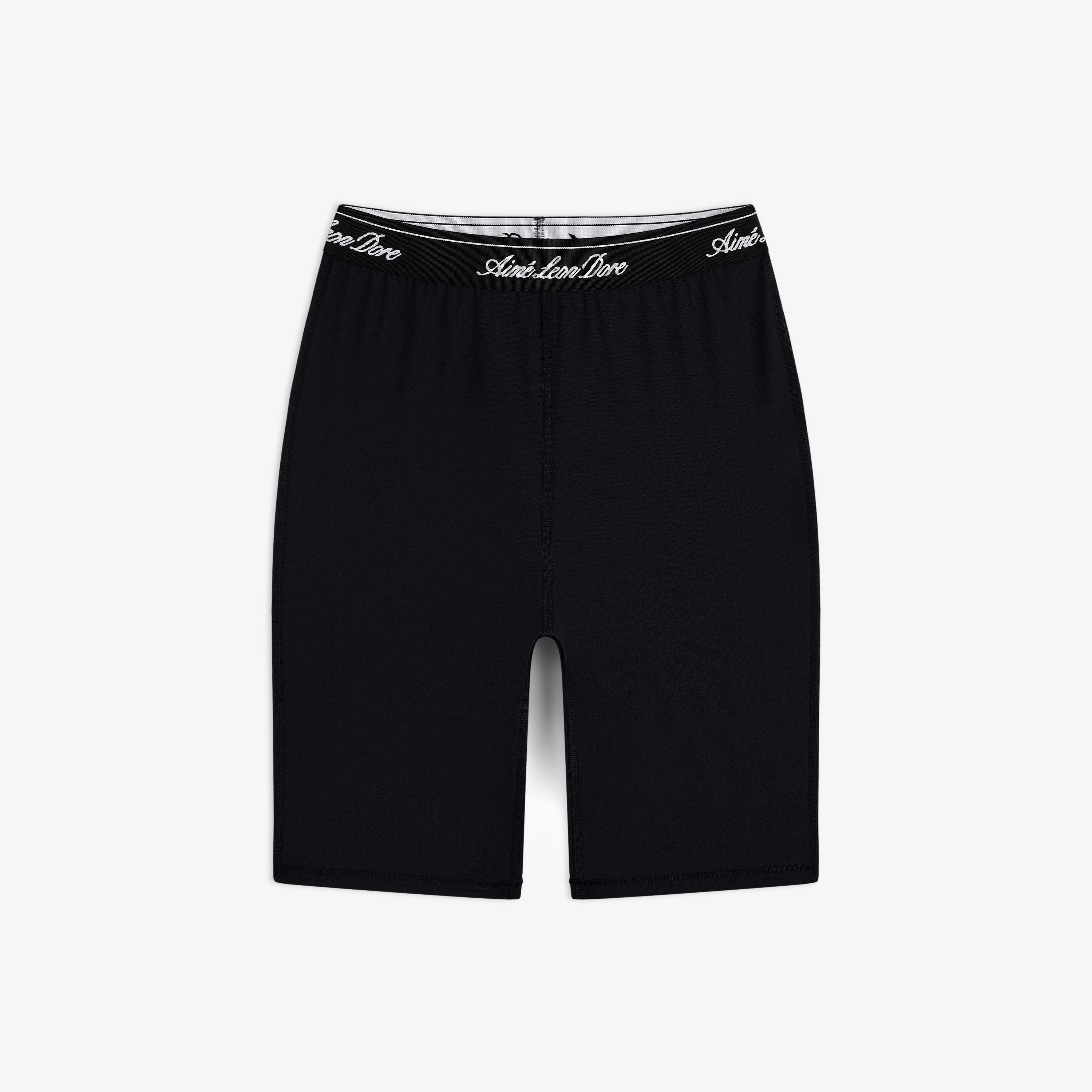 aim-leon-dore-logo-biker-short-schwarz-damen image 1