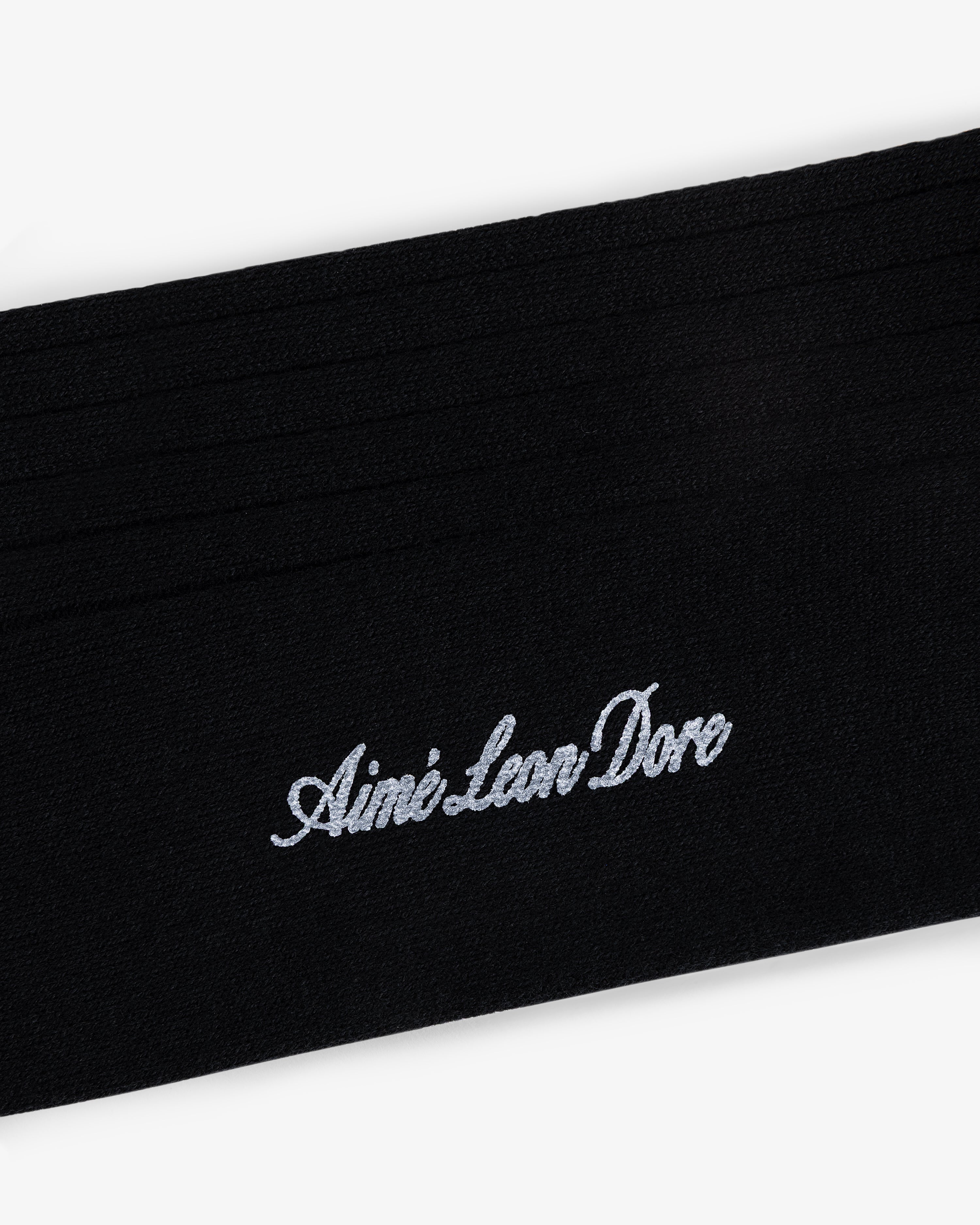 aim-leon-dore-dress-sock-schwarz-ein-paar-made-in-japan image 3