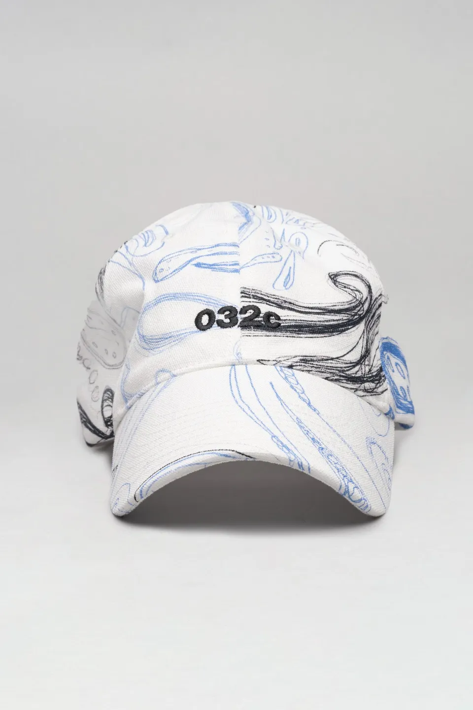 032c-paisley-scribble-cap-aus-cotton-canvas image 1