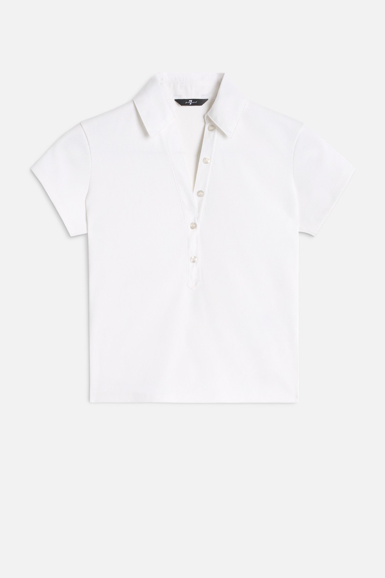 7-for-all-mankind-ribbed-henley-polo-optical-white-damen image 1