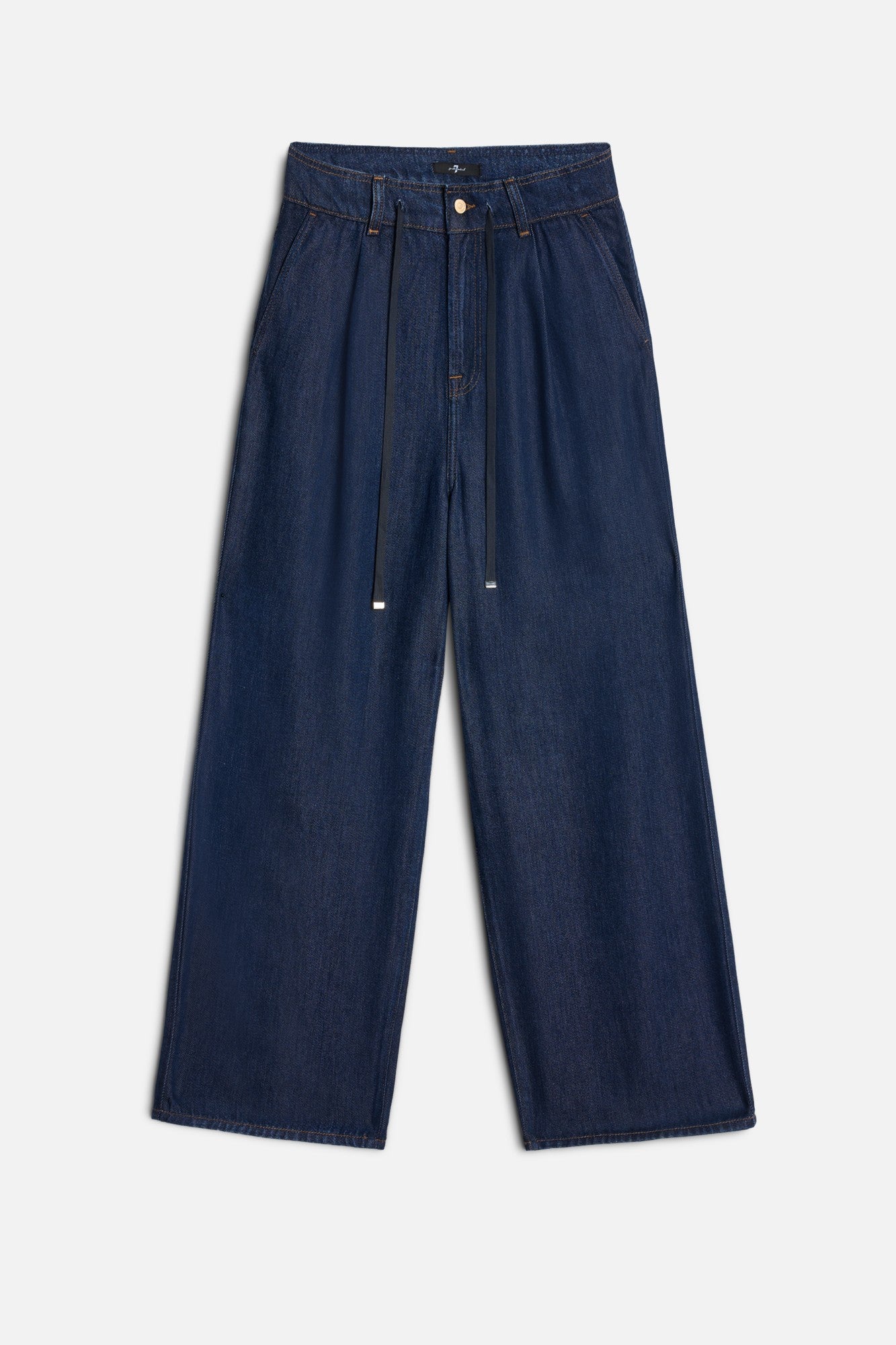 7-for-all-mankind-denim-lustre-tilda-pant-coco-damen-stoffhose-dunkel image 1