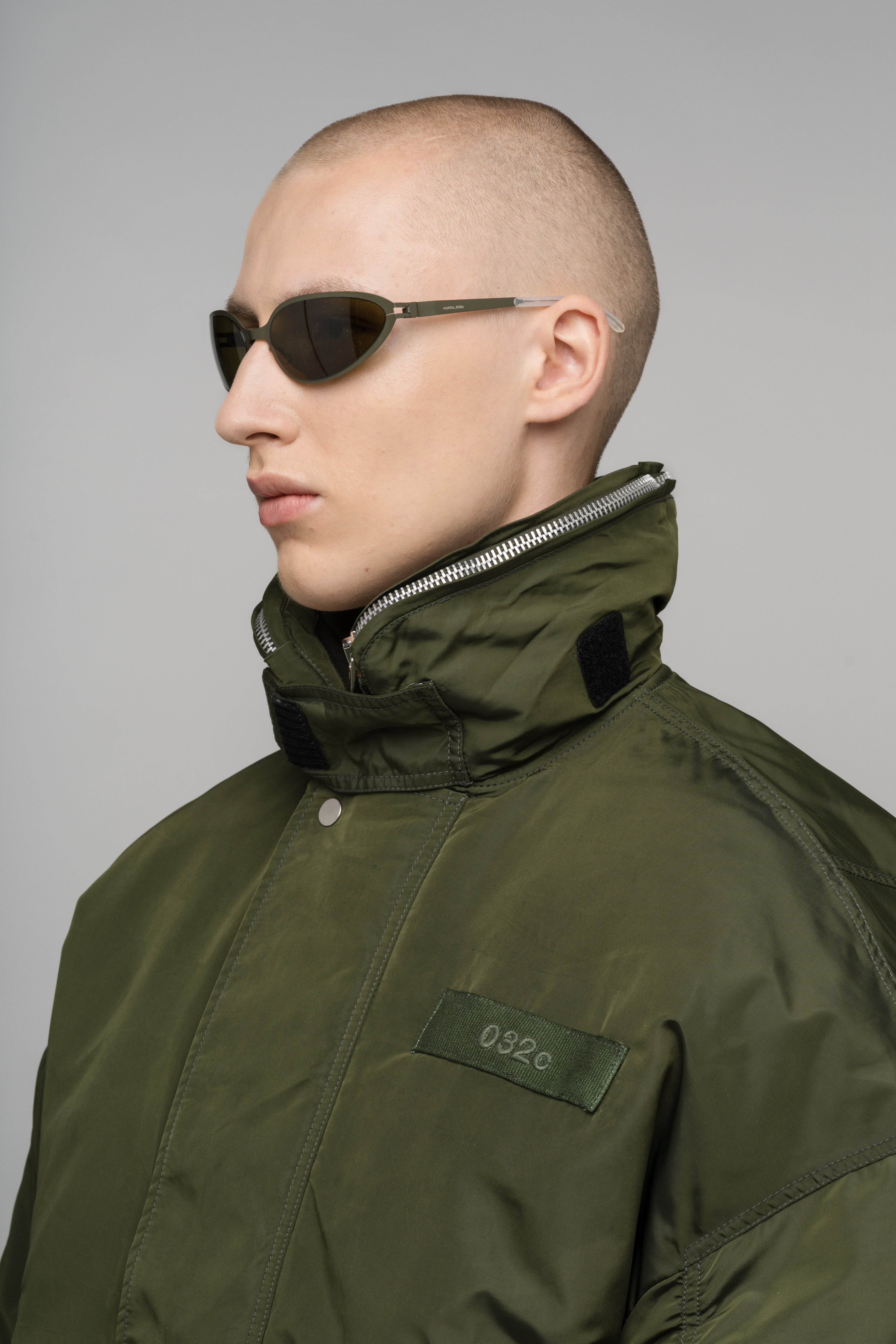 032c-hunting-bomberjacke-two-tone-oxford image 6