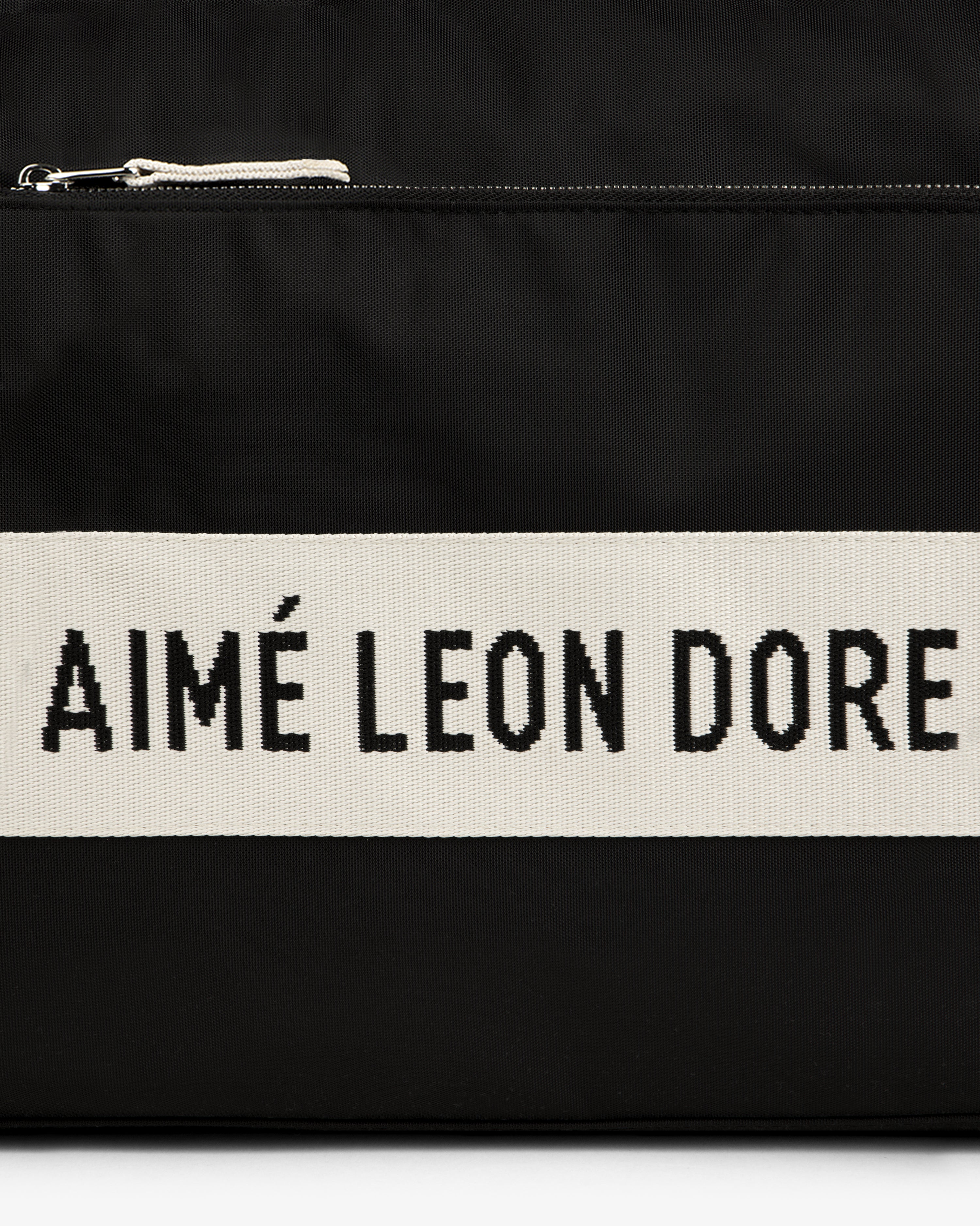 aim-leon-dore-nylon-duffle-bag-reisetasche-schwarz-unisex image 5