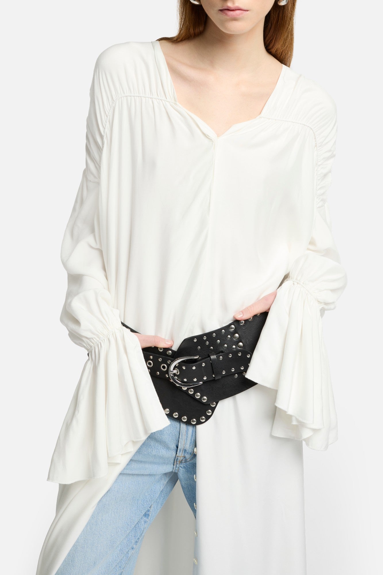 7-for-all-mankind-ariel-silk-blend-maxikleid-white image 4