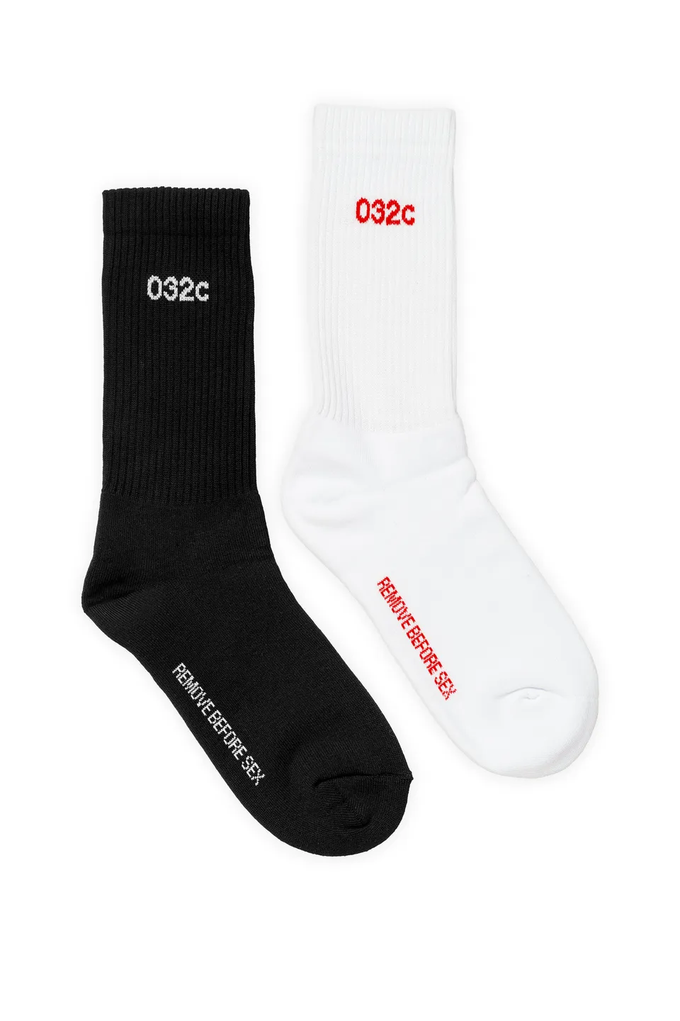 032c-socks-remove-before-sex-2-pack-crew image 1