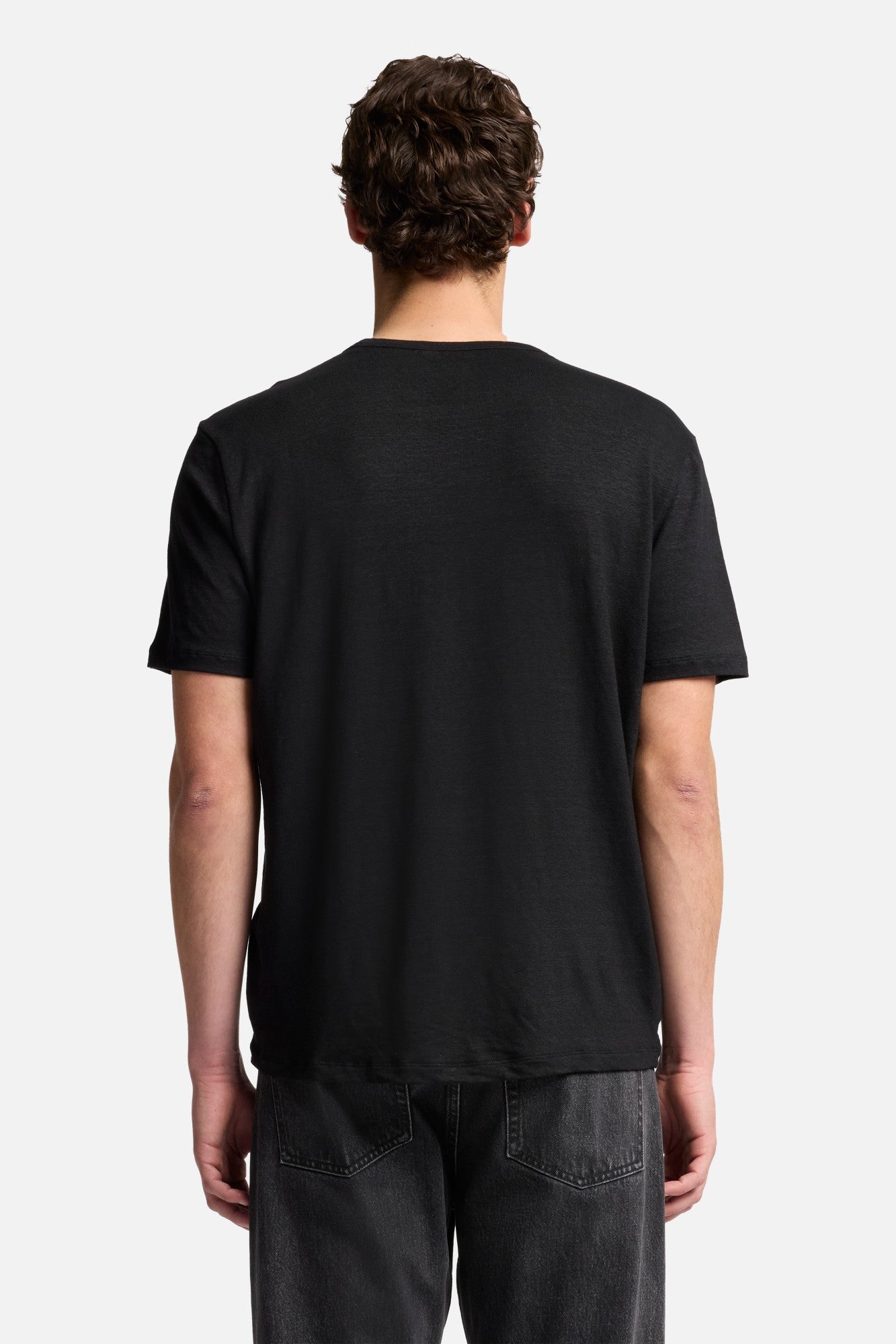 7-for-all-mankind-linen-tee-black-herren-t-shirt image 5